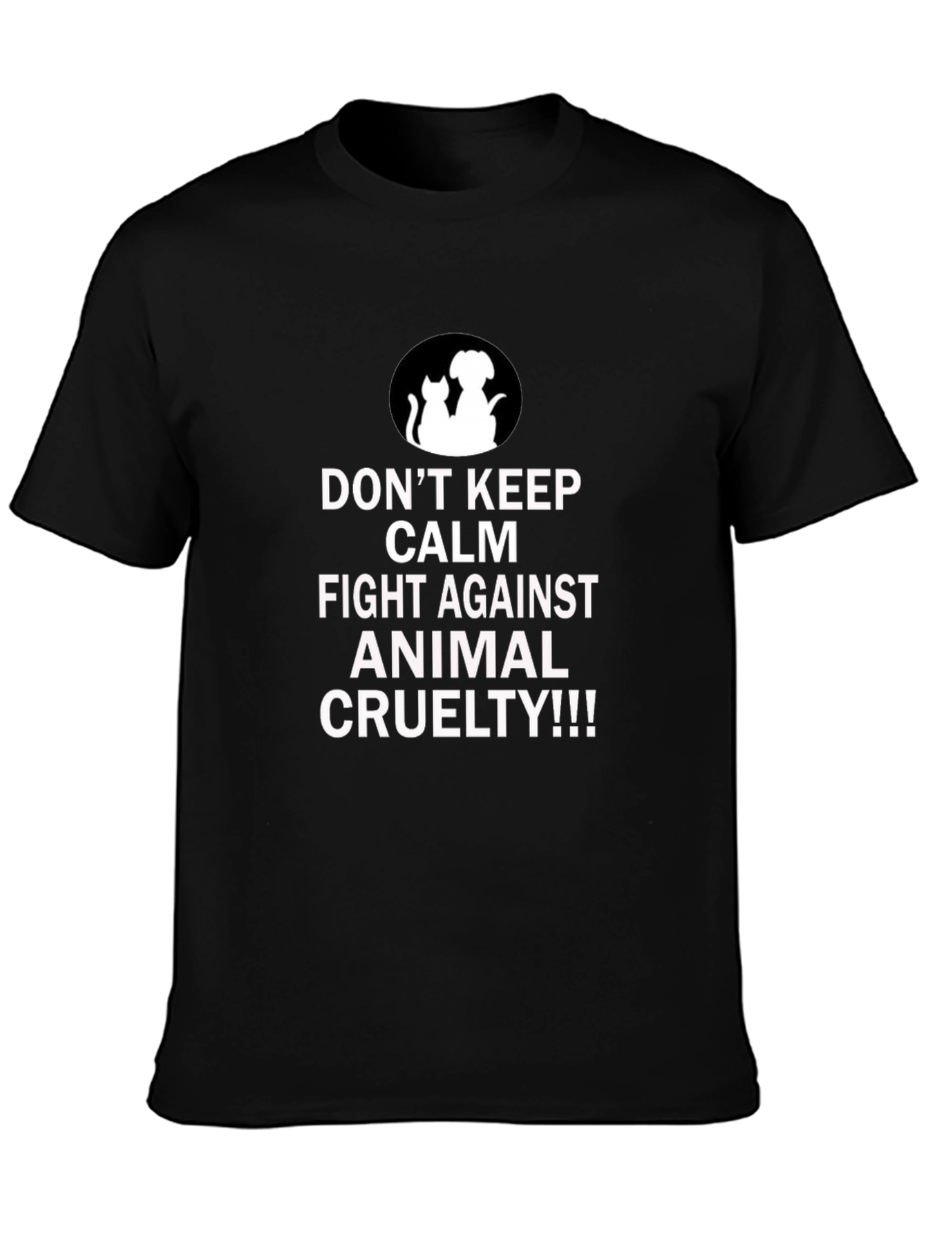 Animal Cruelty Awareness Graphic Tee