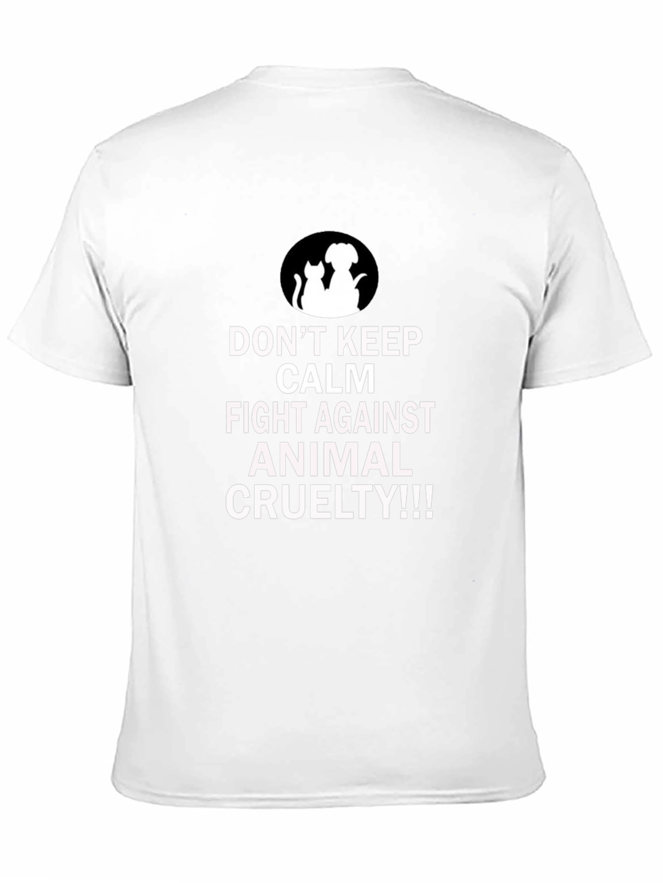 Animal Cruelty Awareness Graphic Tee