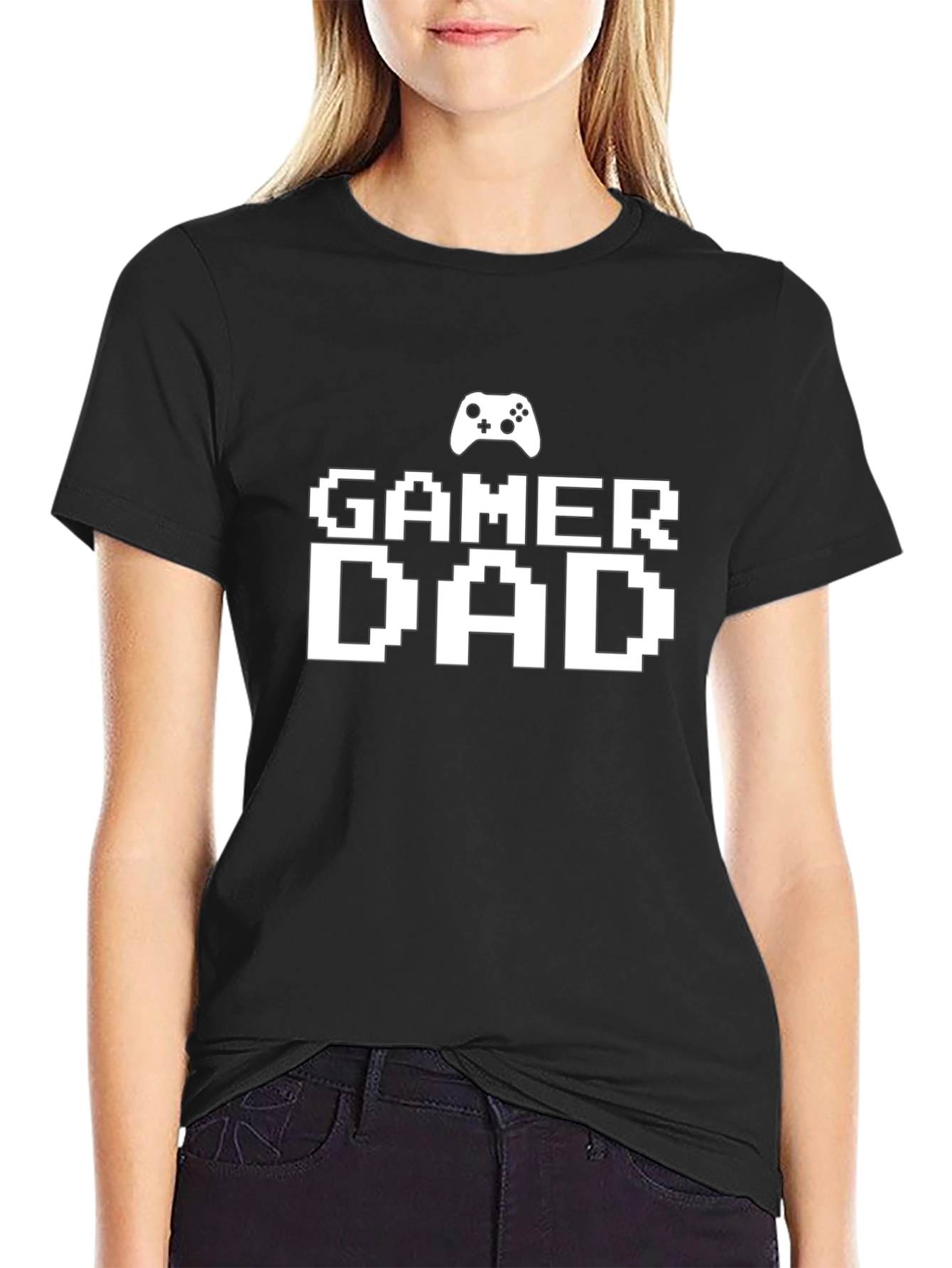 Gamer Dad Black T-Shirt