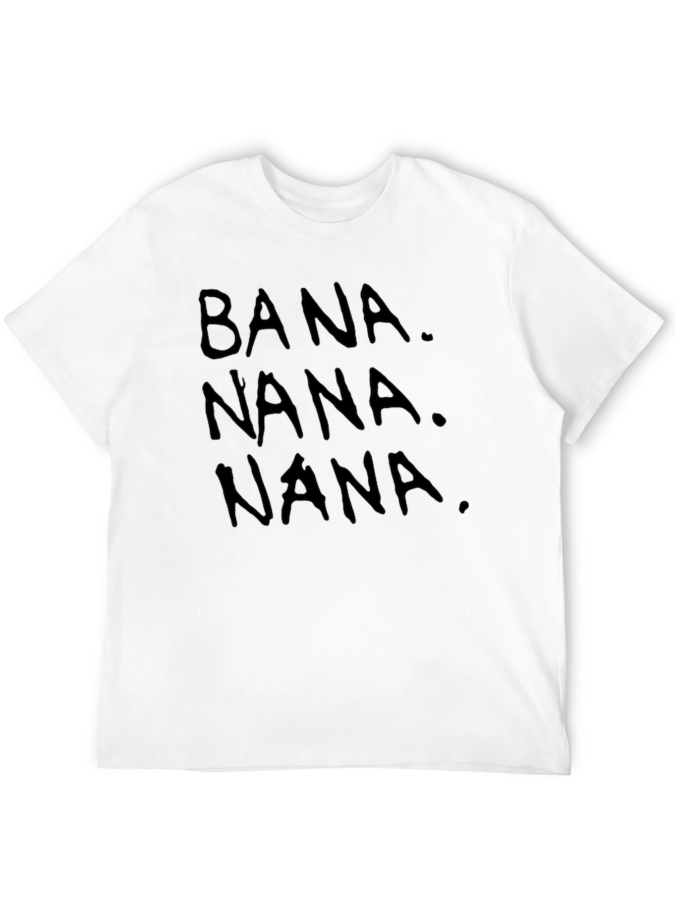 Banana Graphic Black T-Shirt