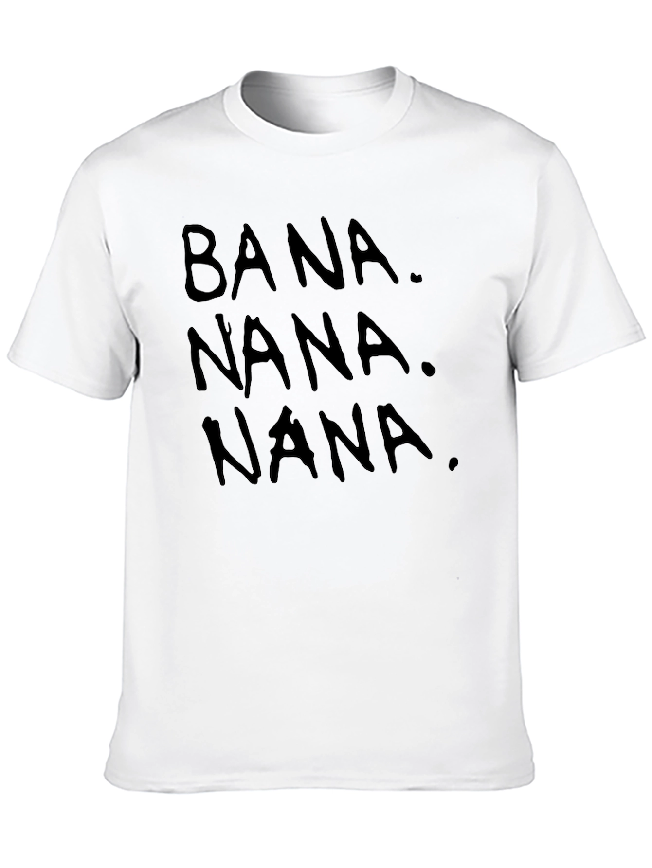 Banana Graphic Black T-Shirt
