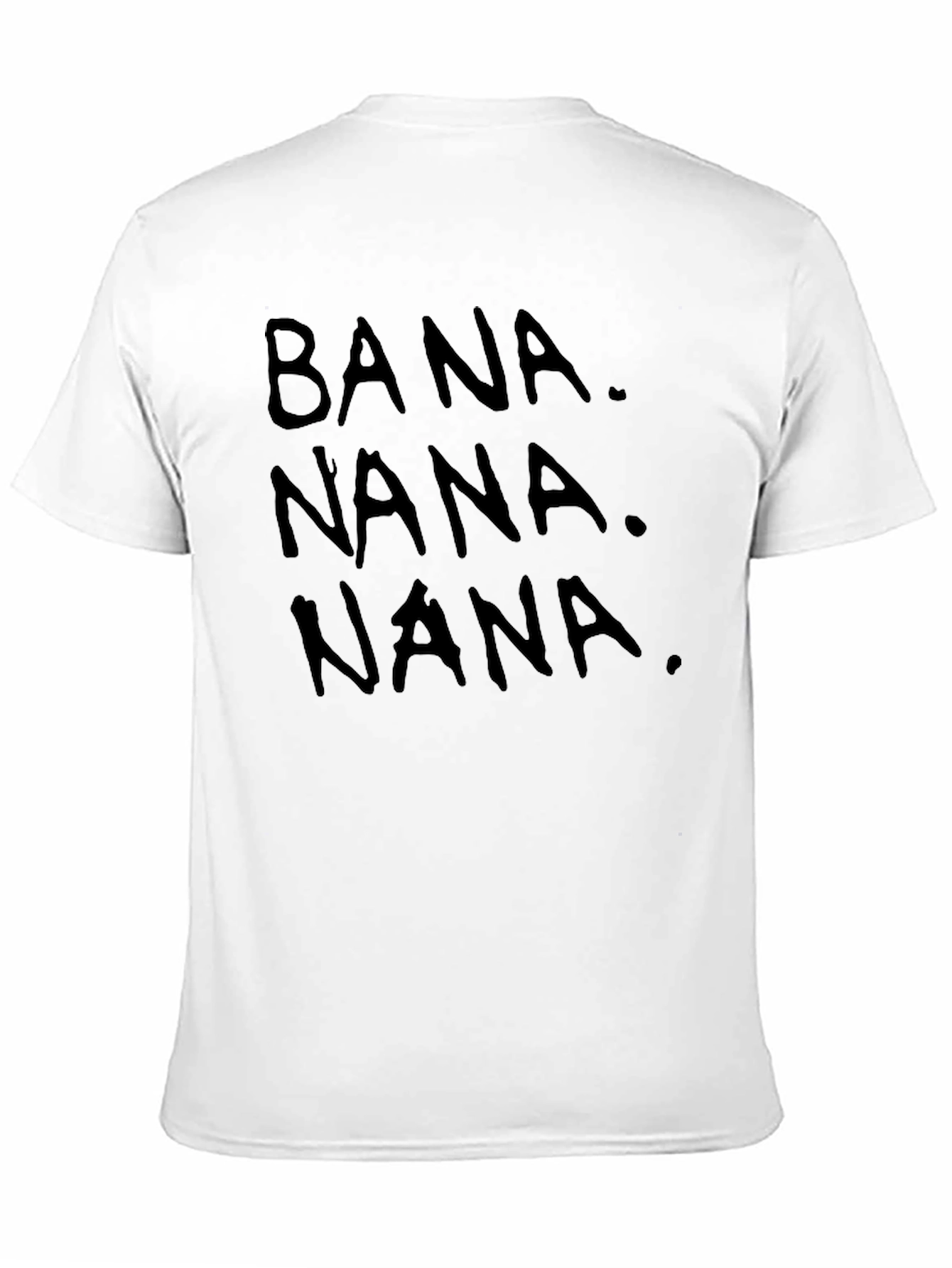 Banana Graphic Black T-Shirt