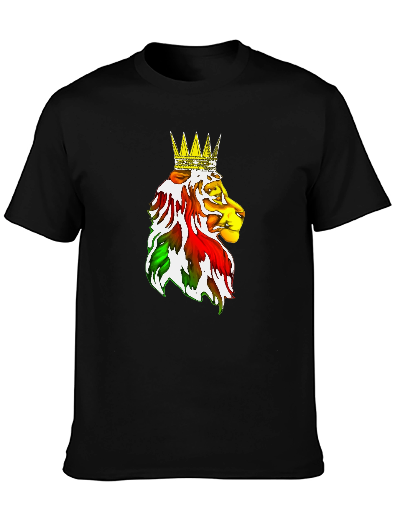 Rasta Lion King Graphic Tee