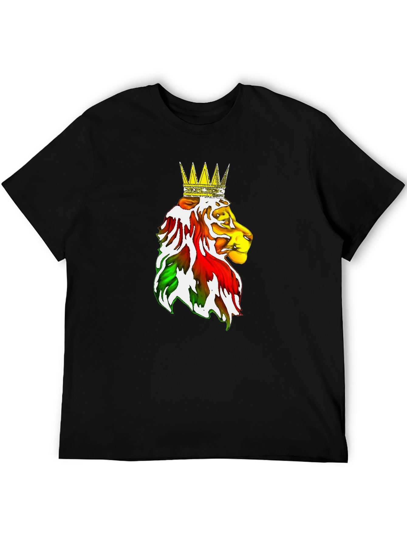 Rasta Lion King Graphic Tee