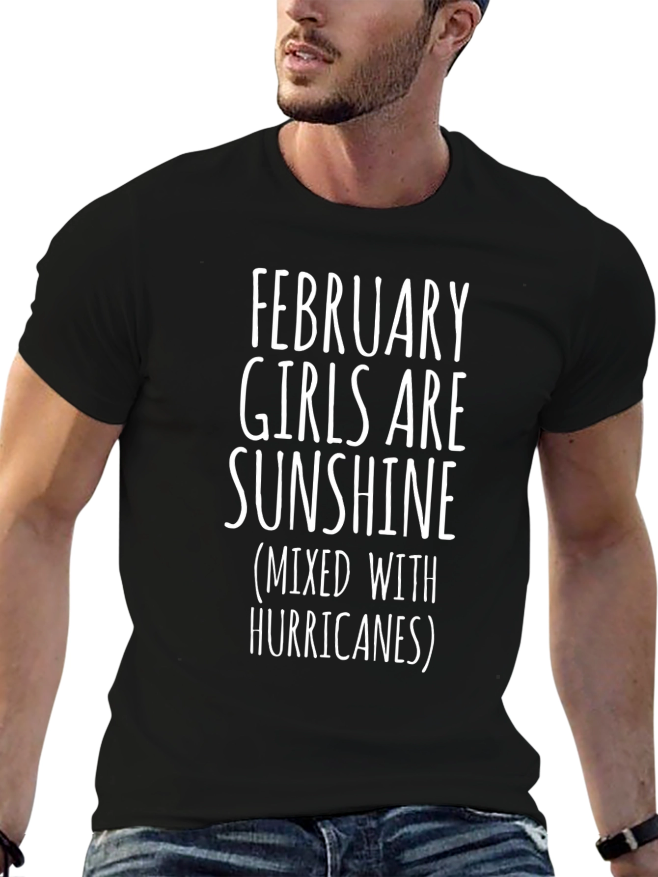February Girls Sunshine Funny Graphic Tee