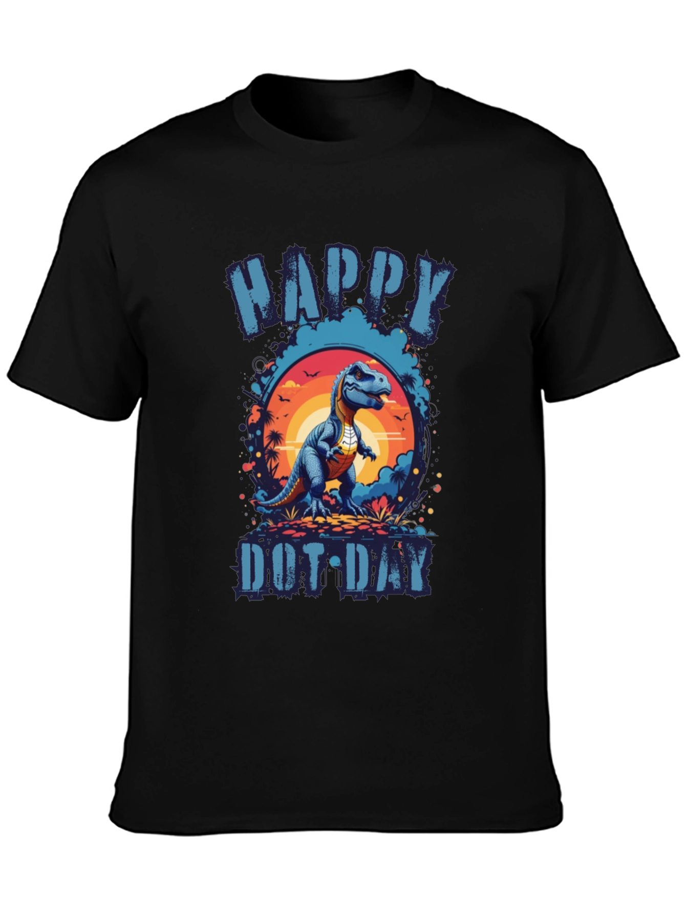 Happy Dot Day Dinosaur T-Shirt