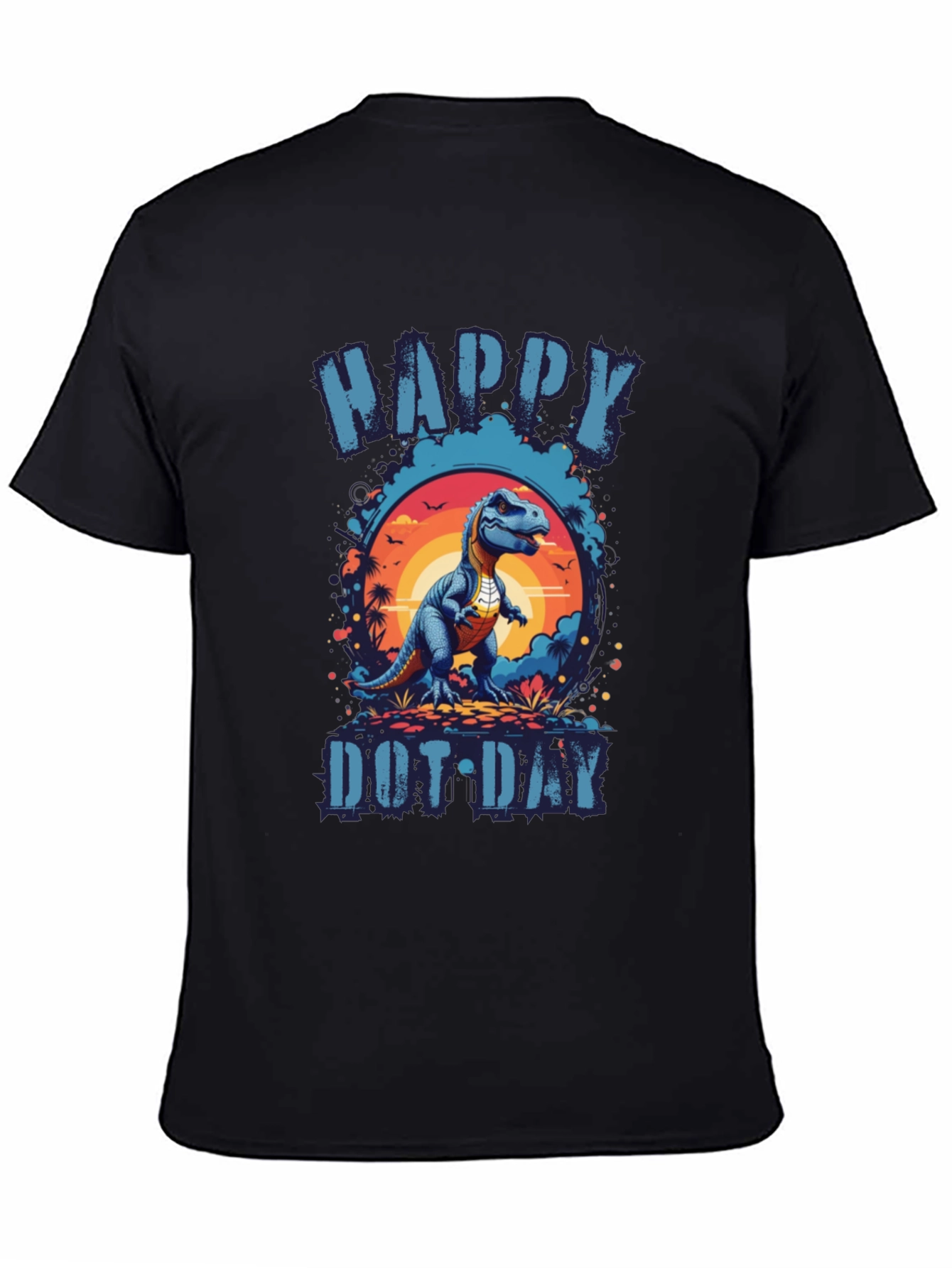 Happy Dot Day Dinosaur T-Shirt