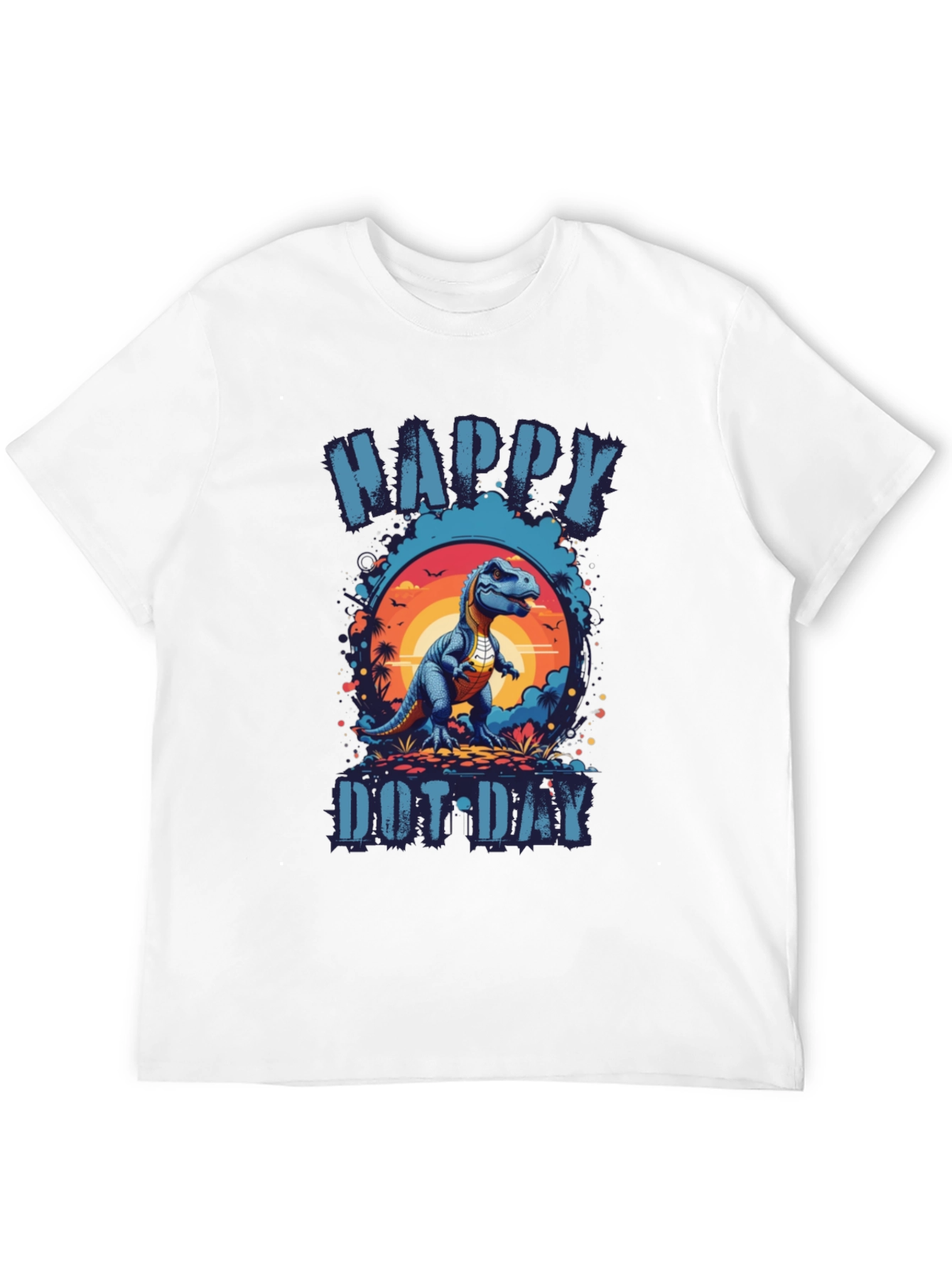 Happy Dot Day Dinosaur T-Shirt