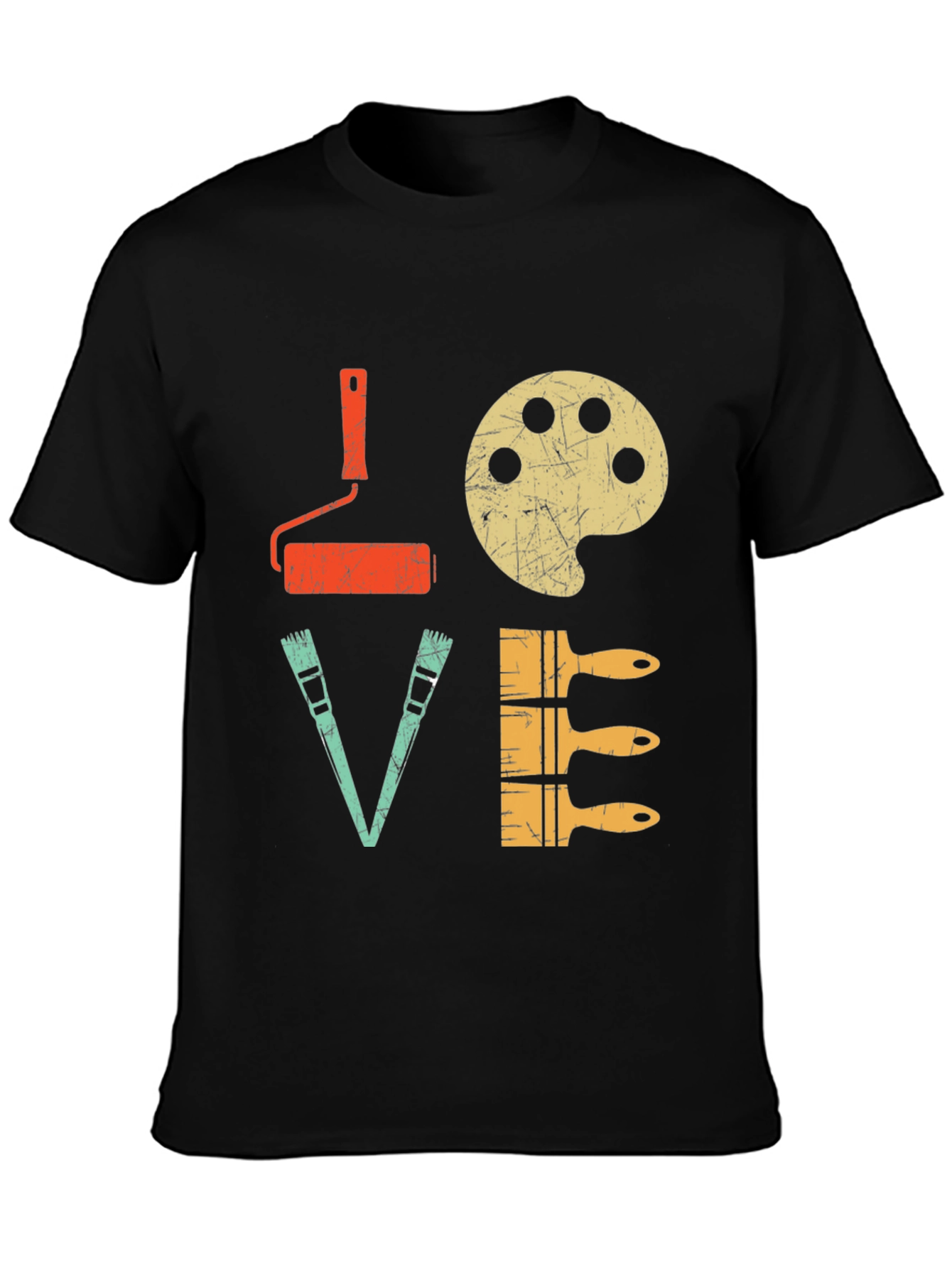 Painter Love T-Shirt - Artistic Design