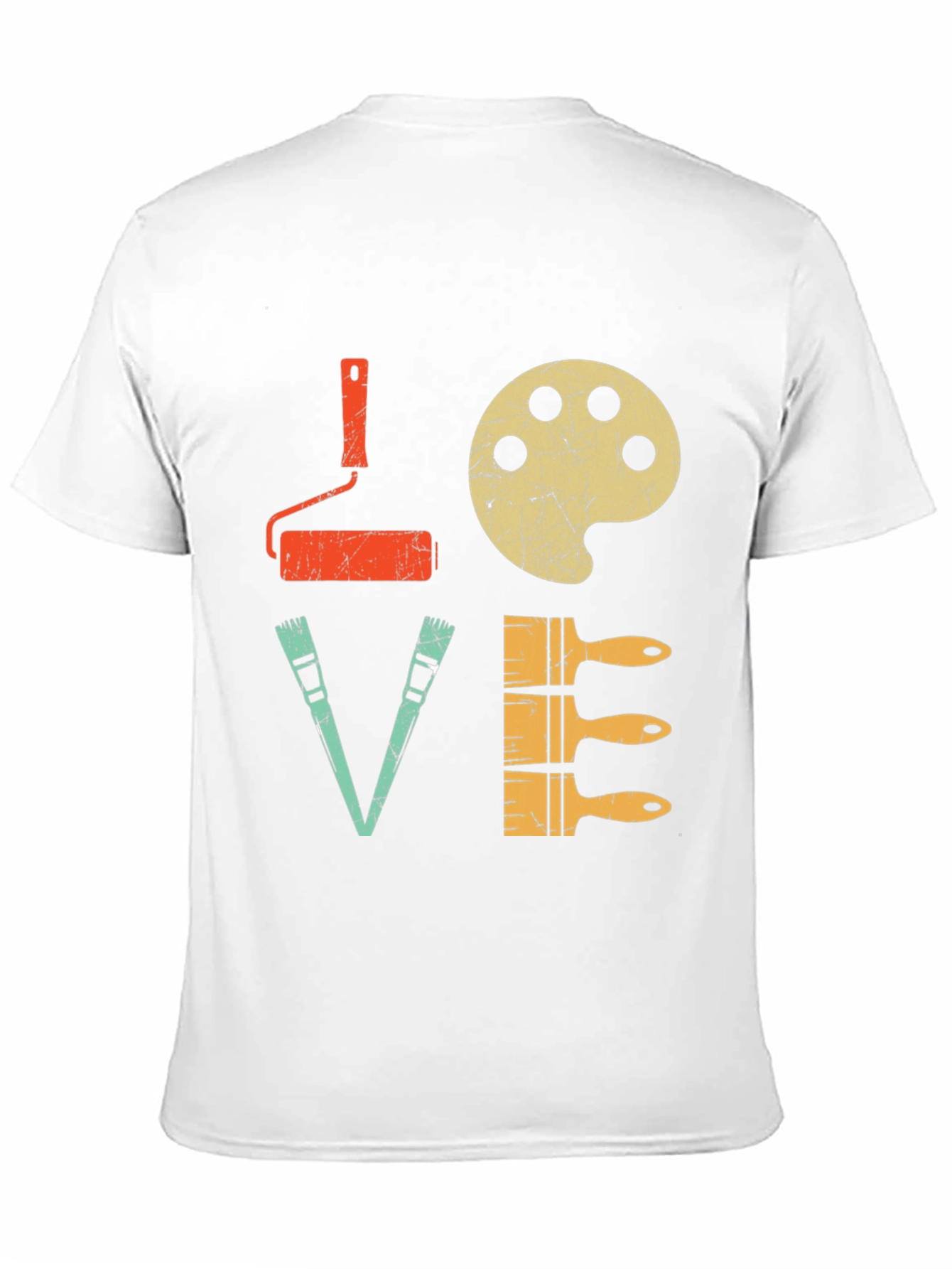 Painter Love T-Shirt - Artistic Design