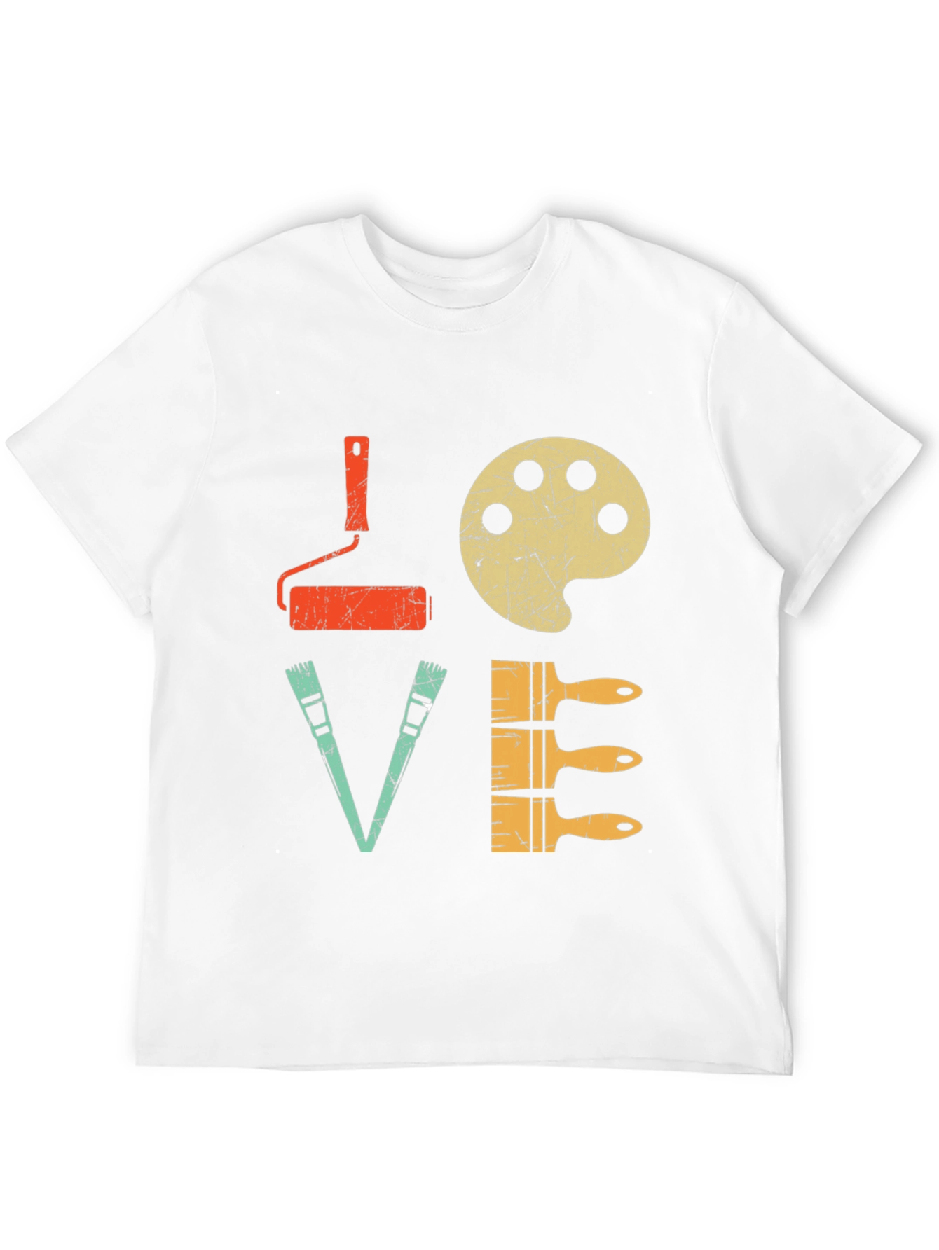 Painter Love T-Shirt - Artistic Design