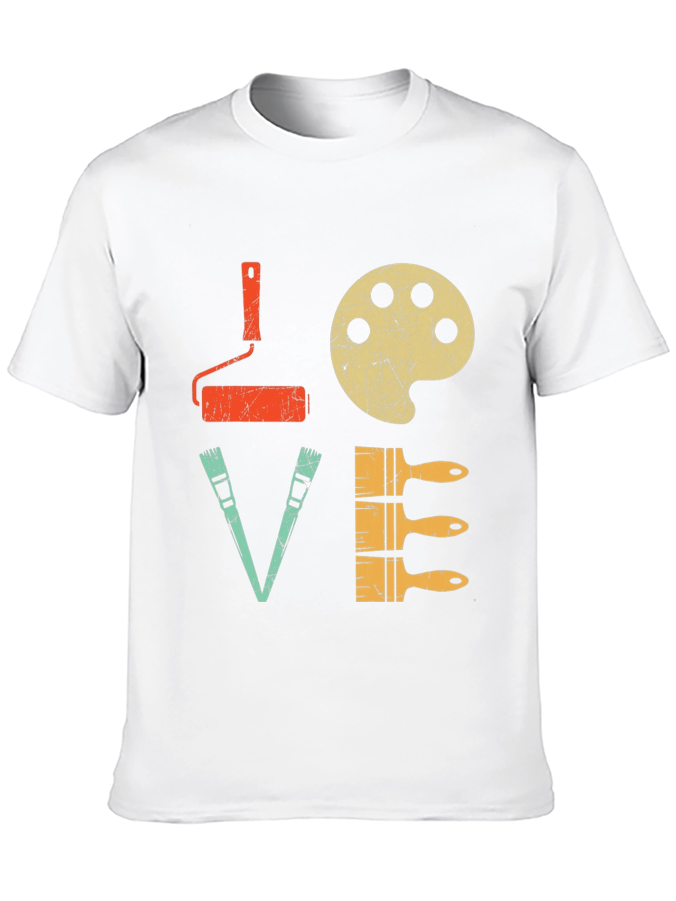 Painter Love T-Shirt - Artistic Design