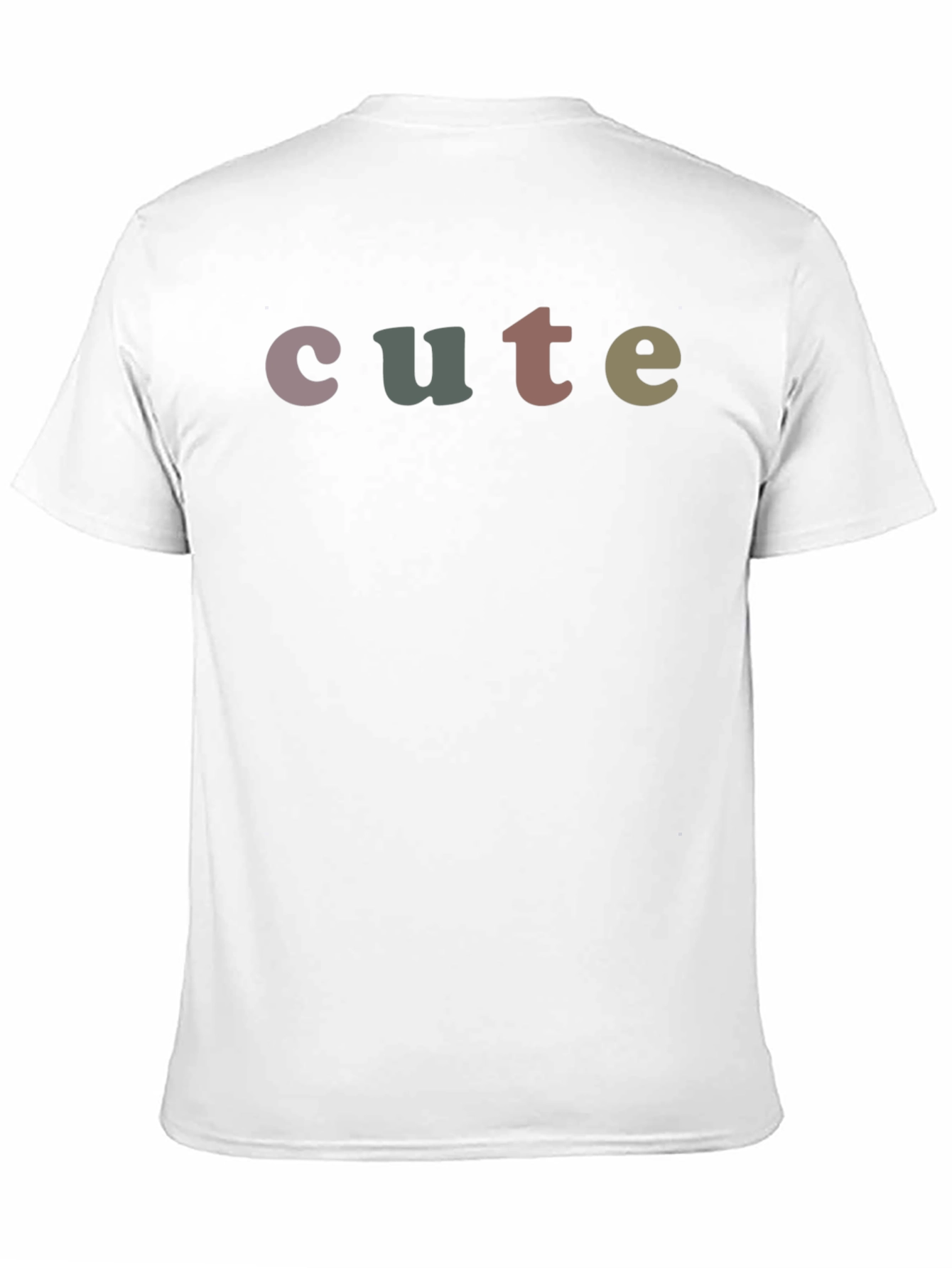 Cute Graphic Print Crew Neck T-Shirt