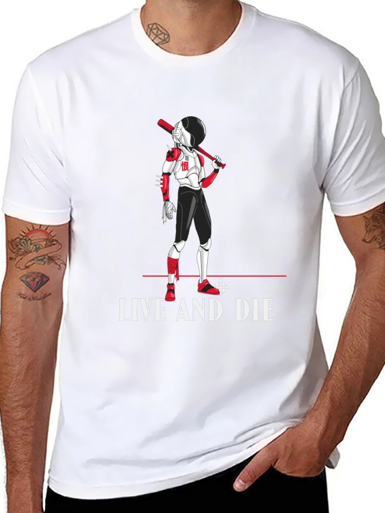 Live and Die Graphic T-Shirt