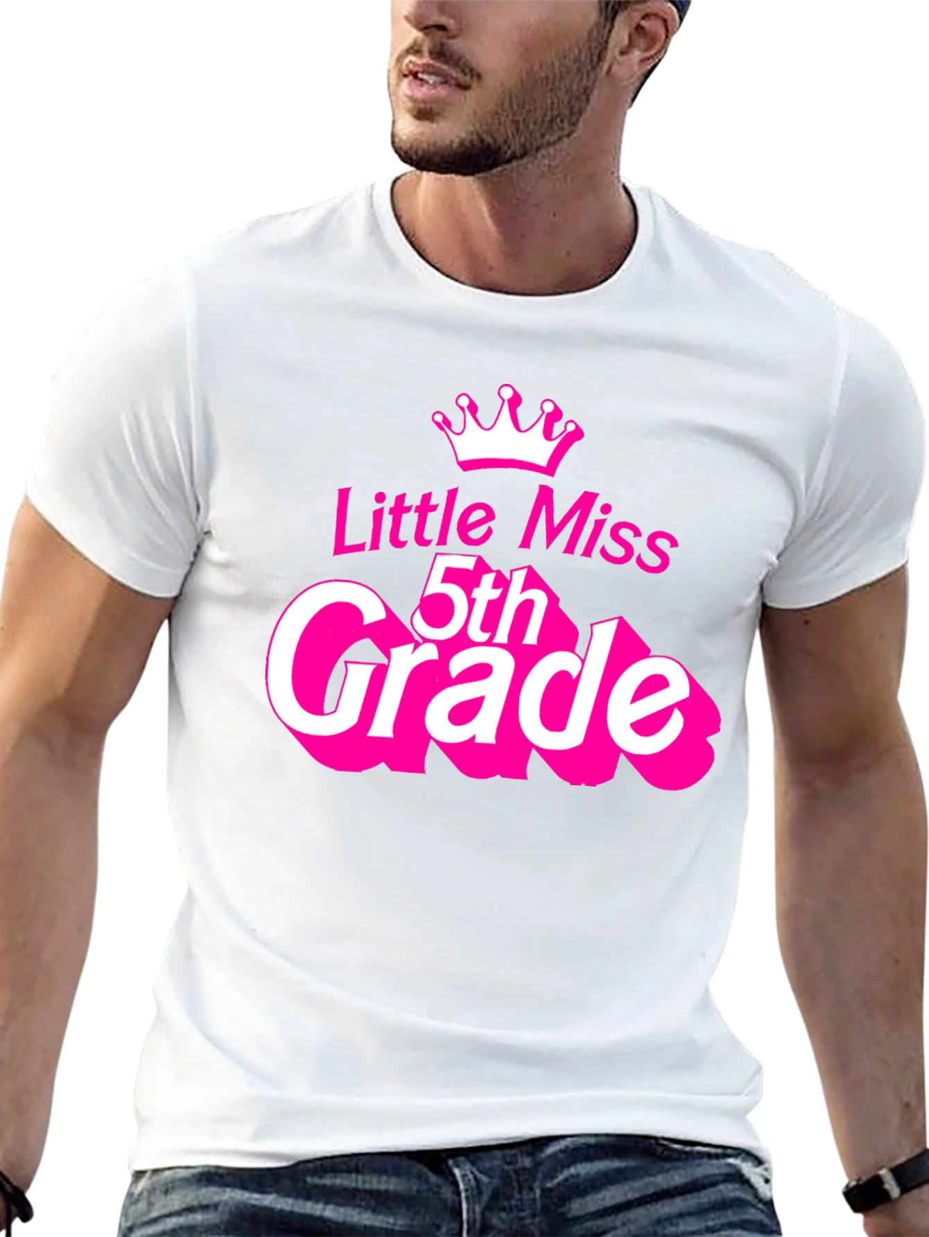 Little Miss 5th Grade T-Shirt