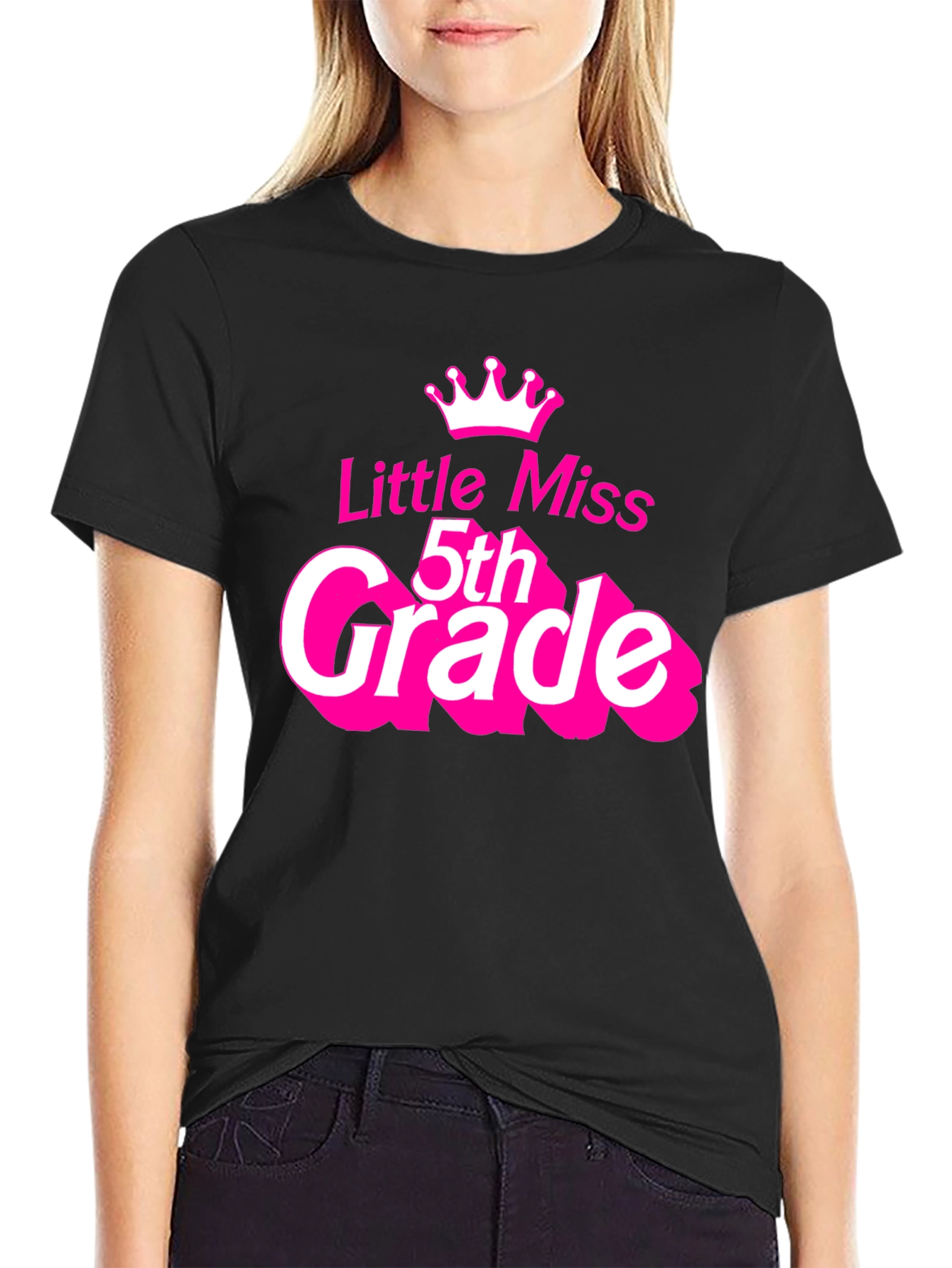 Little Miss 5th Grade T-Shirt