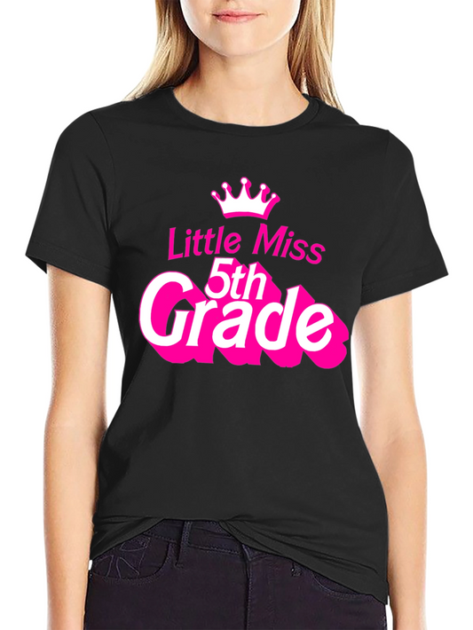 Little Miss 5th Grade T-Shirt
