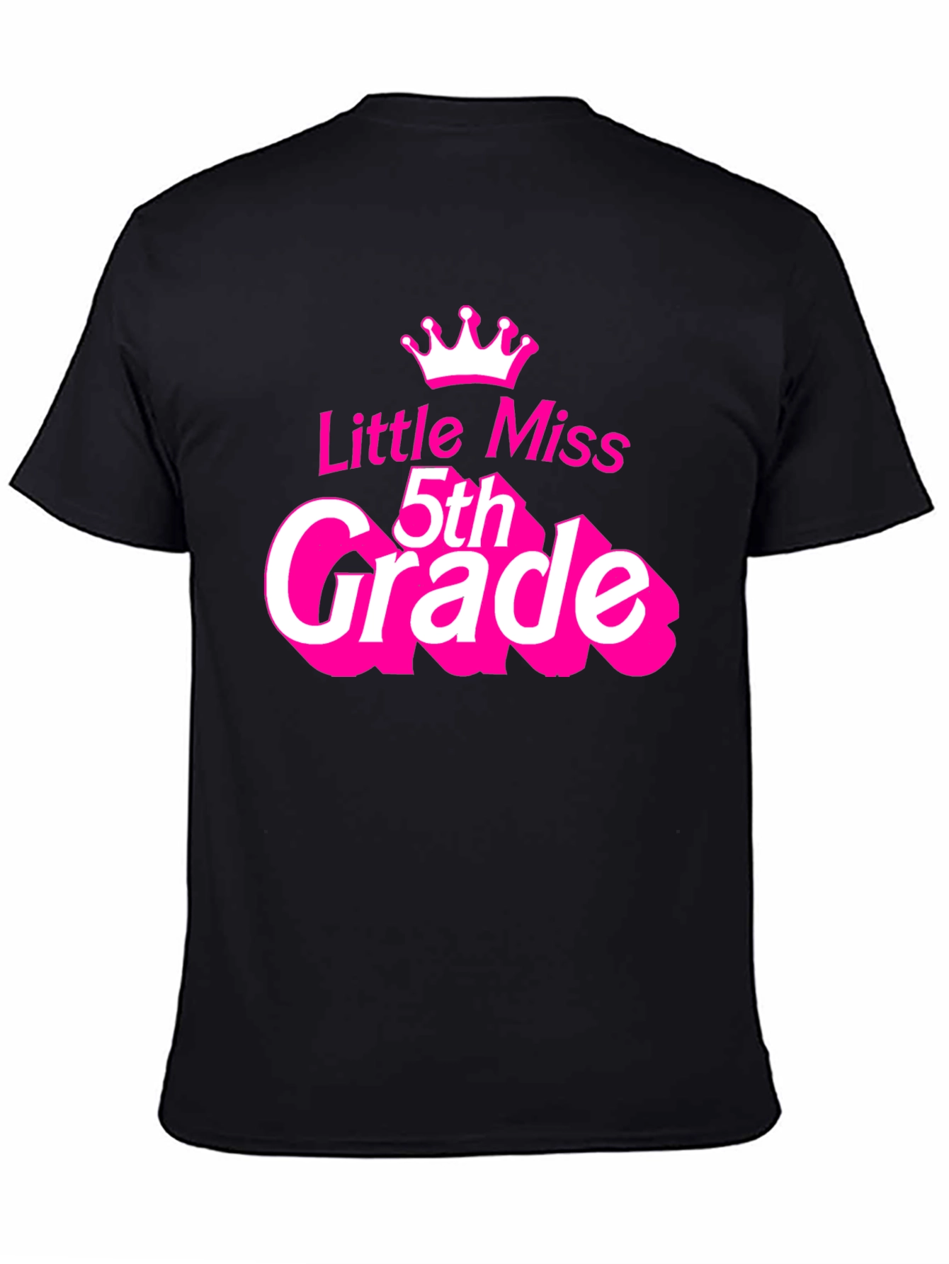 Little Miss 5th Grade T-Shirt
