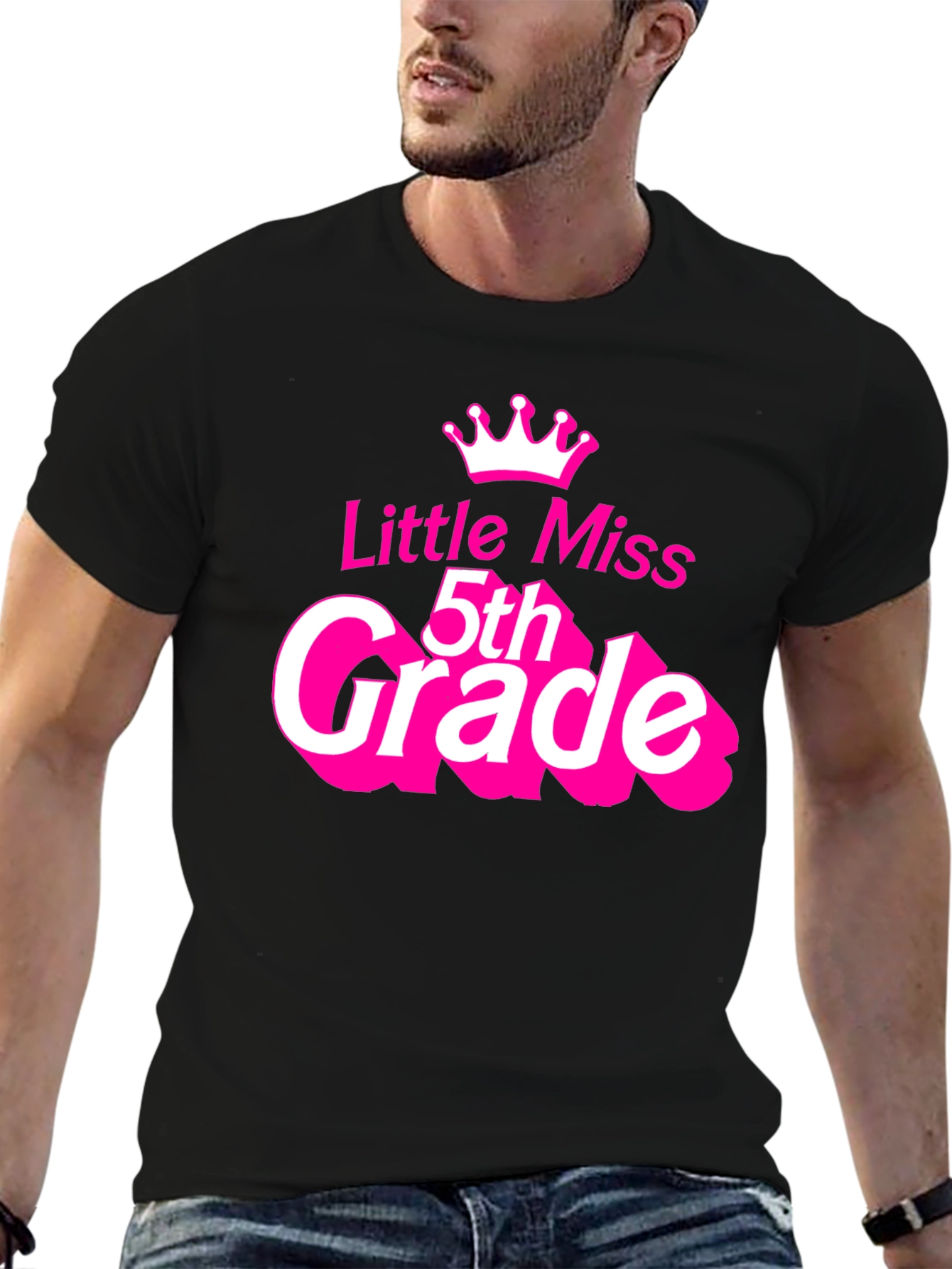 Little Miss 5th Grade T-Shirt