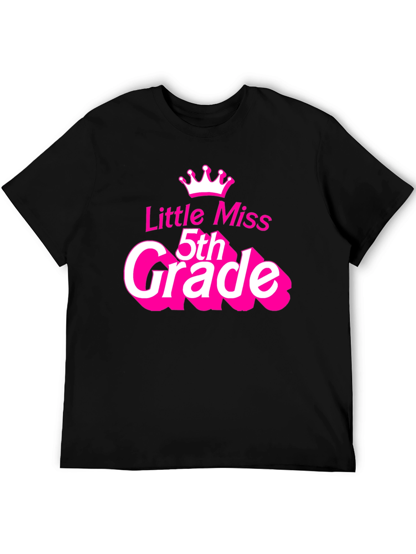 Little Miss 5th Grade T-Shirt