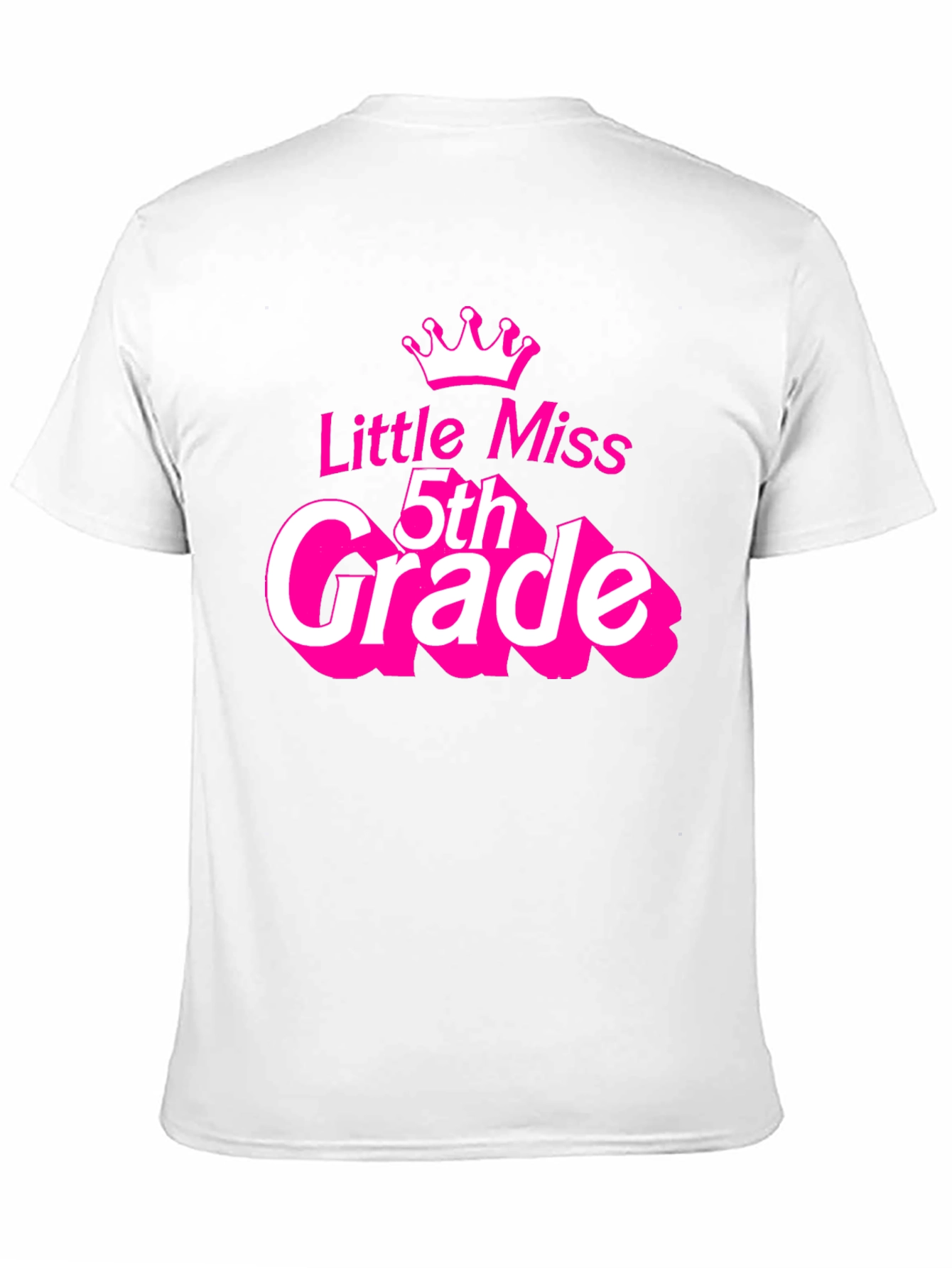 Little Miss 5th Grade T-Shirt