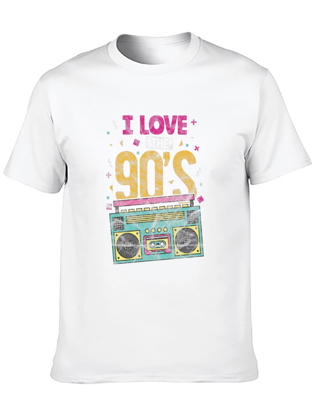 I Love the 90s Retro Boombox T-Shirt