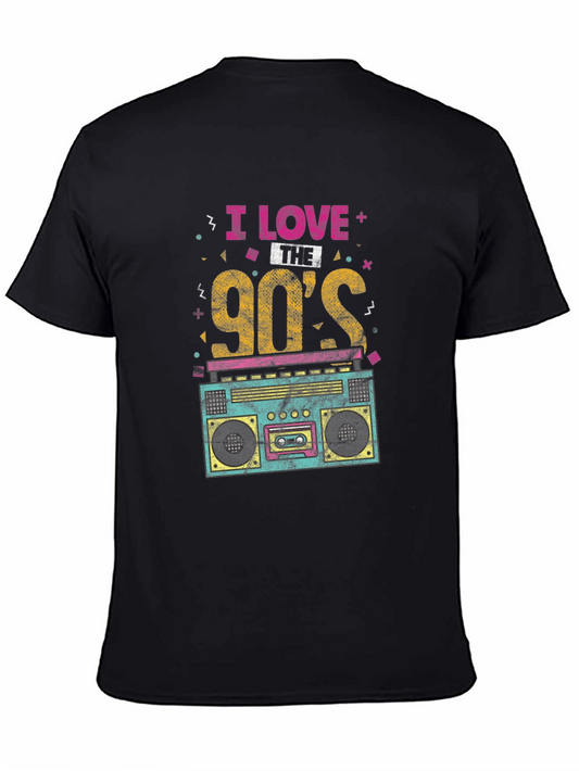 I Love the 90s Retro Boombox T-Shirt