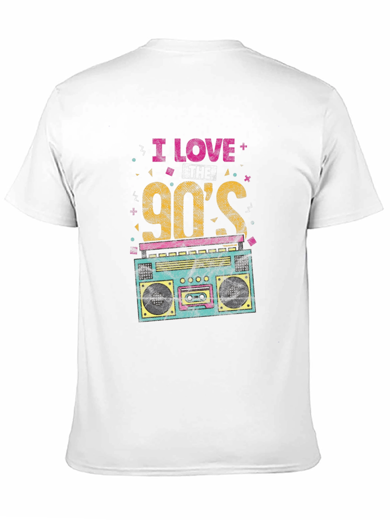 I Love the 90s Retro Boombox T-Shirt