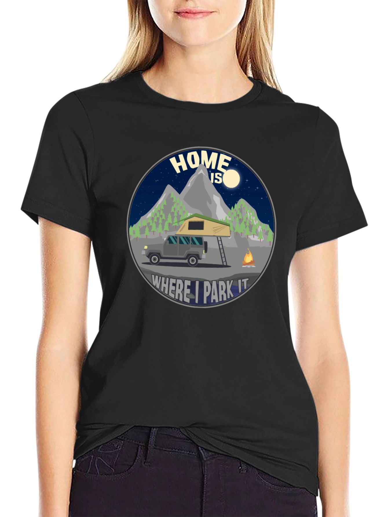 Home is Where I Park It T-Shirt