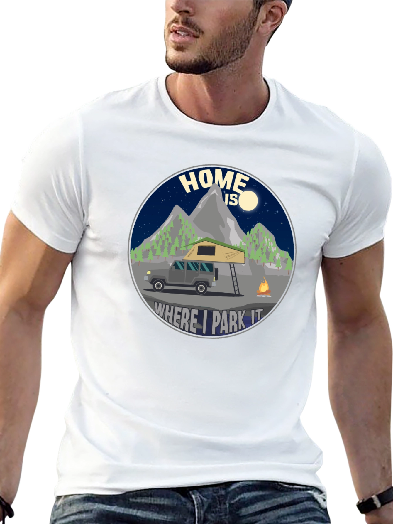 Home is Where I Park It T-Shirt