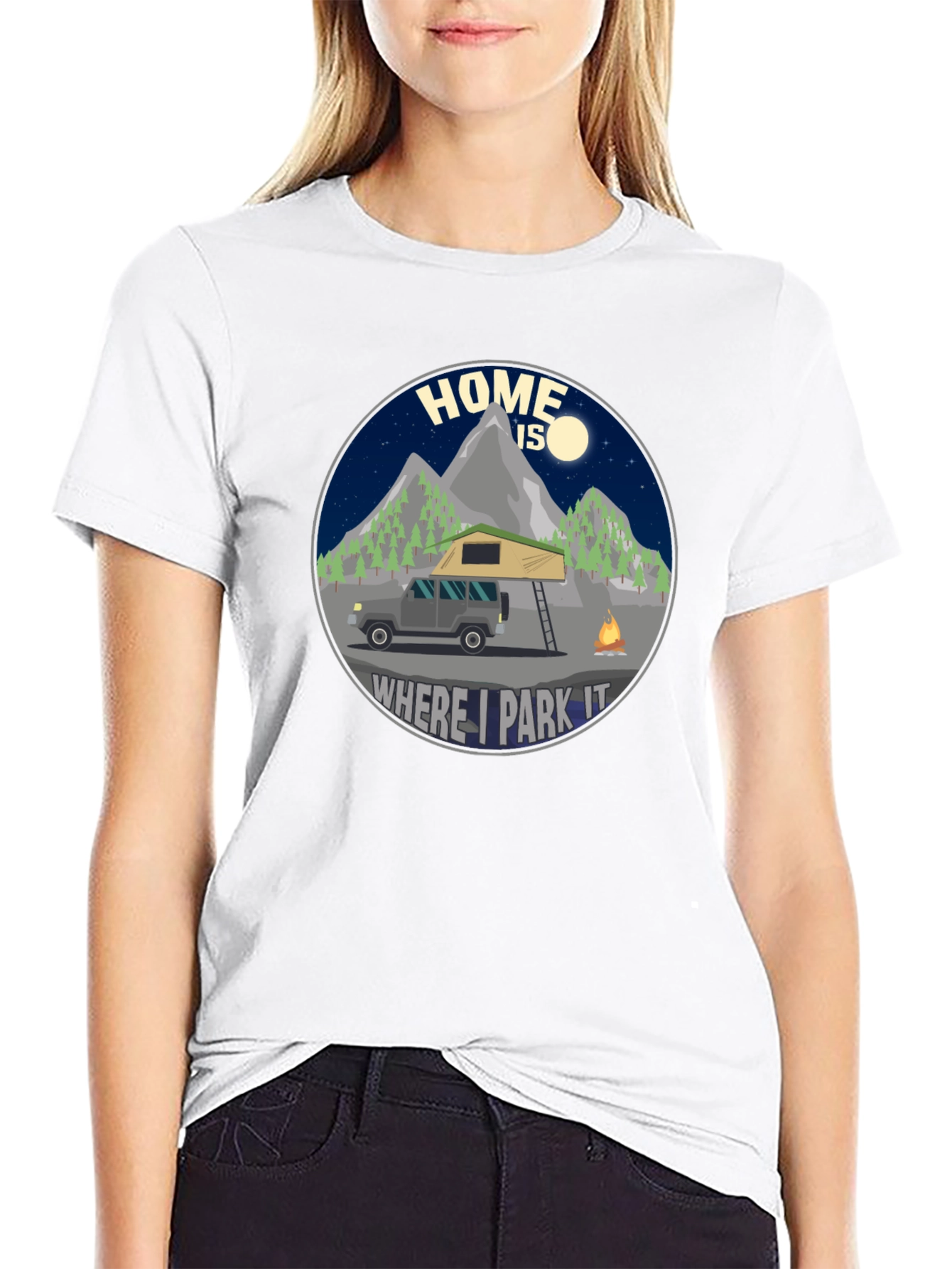 Home is Where I Park It T-Shirt