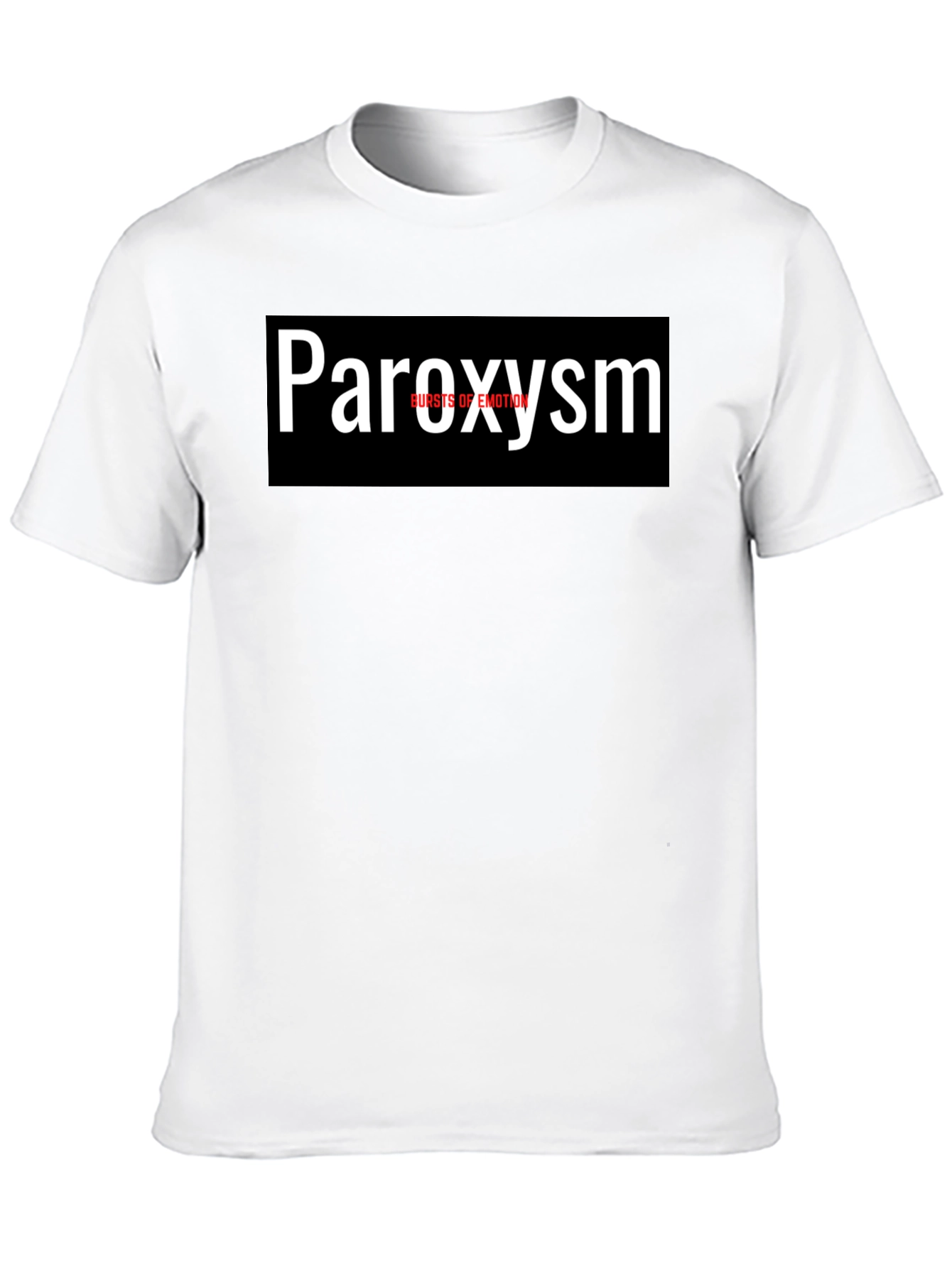 Paroxysm Graphic Tee - Black Cotton Comfort