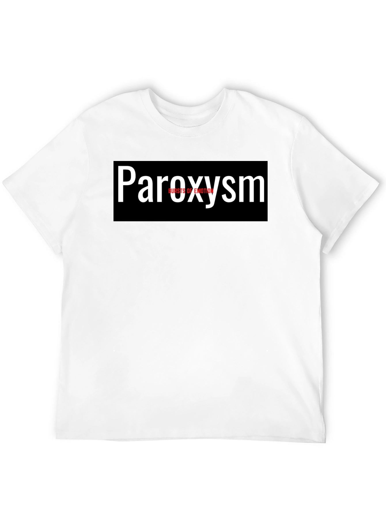 Paroxysm Graphic Tee - Black Cotton Comfort