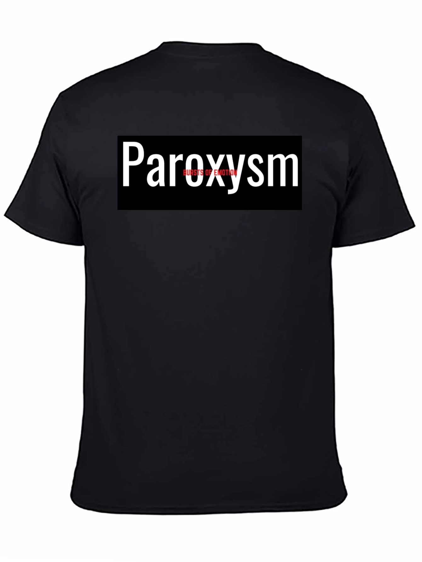 Paroxysm Graphic Tee - Black Cotton Comfort
