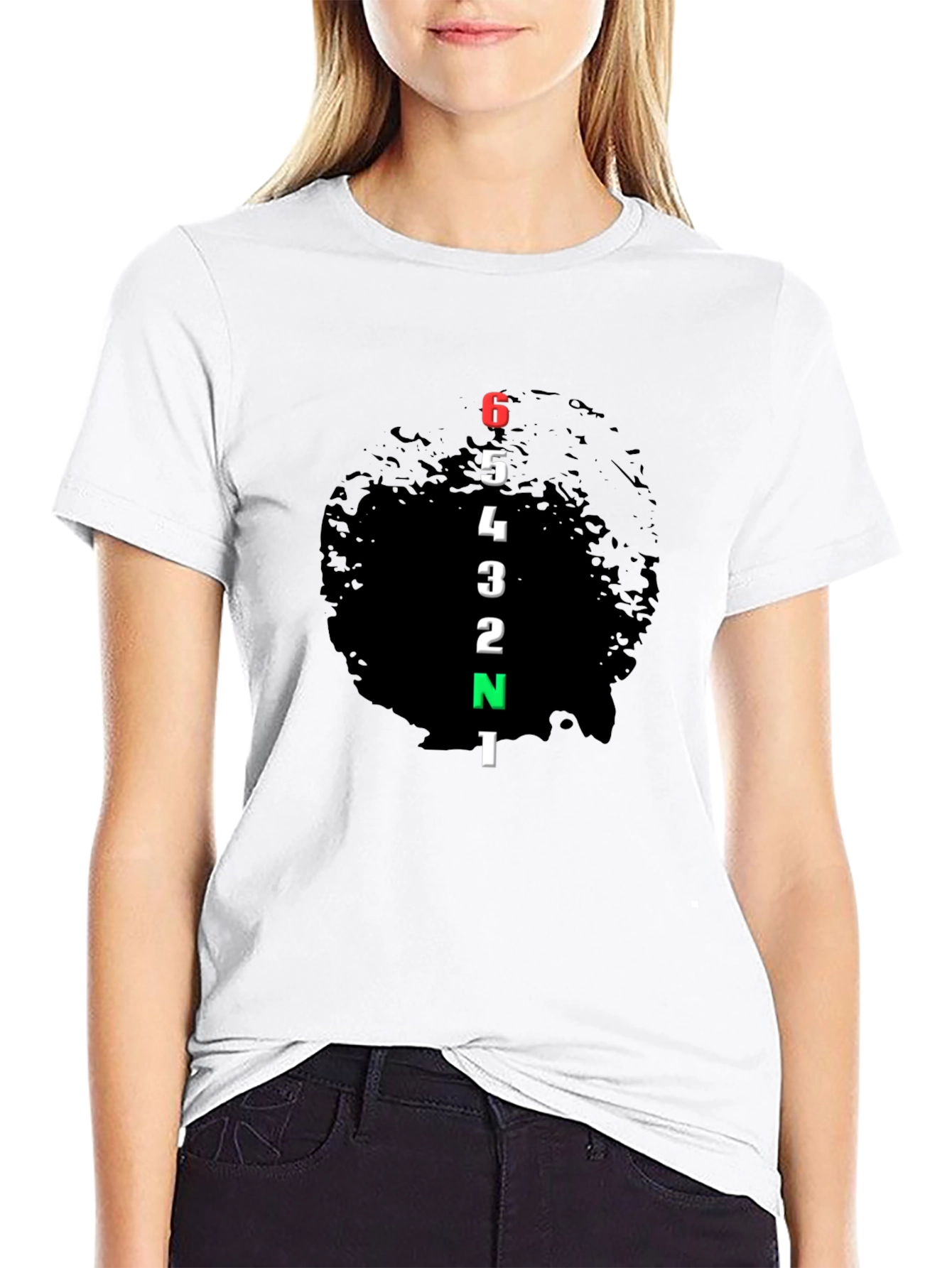Motorcycle Gear Shift T-Shirt - Ride On!