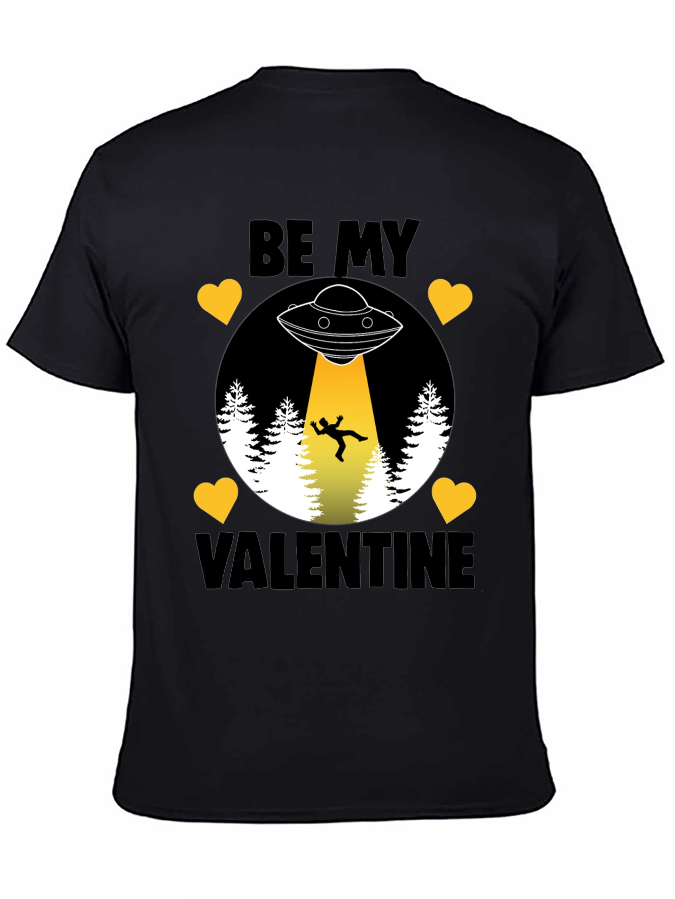 Be My Valentine Alien Abduction T-Shirt