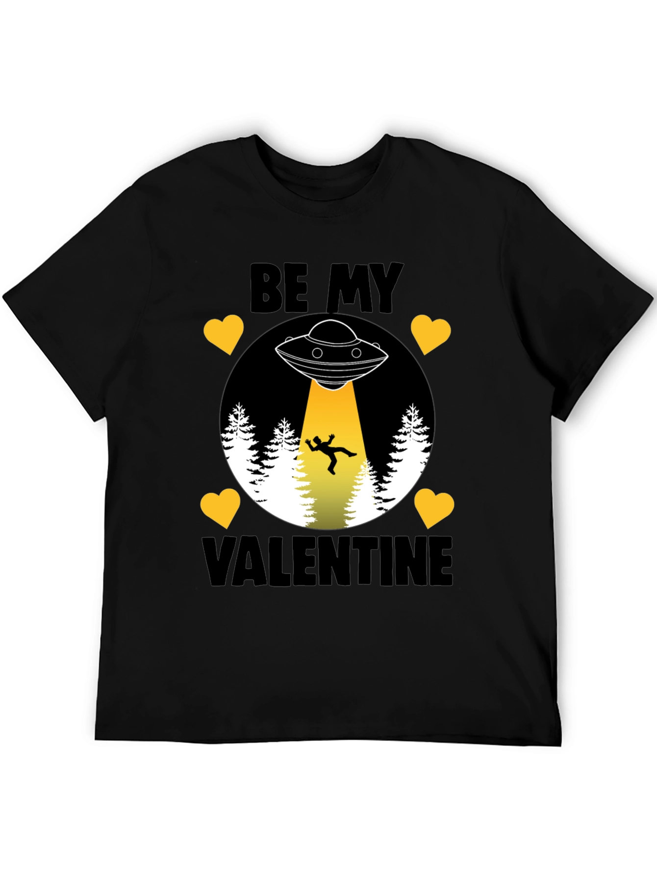Be My Valentine Alien Abduction T-Shirt