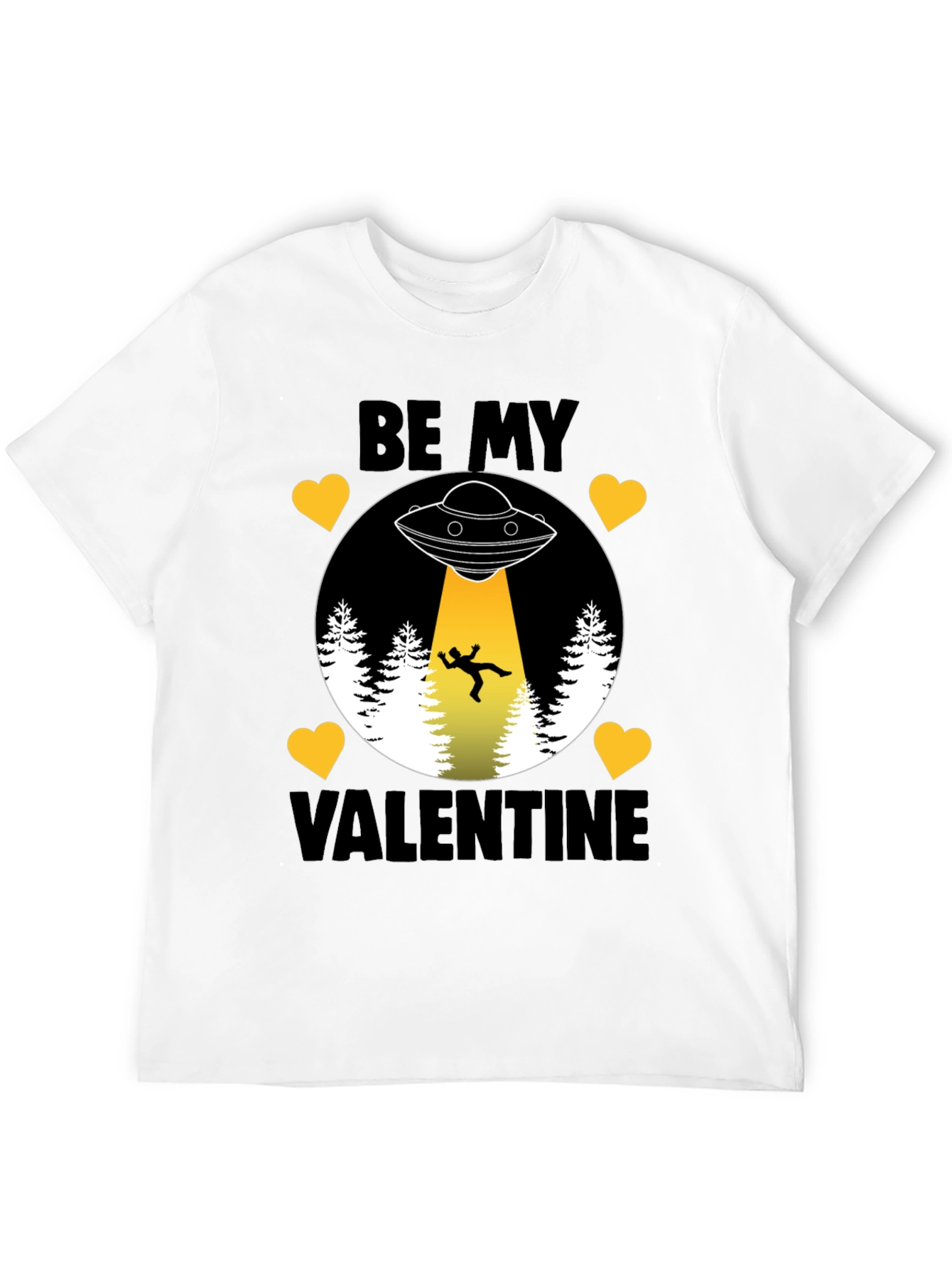 Be My Valentine Alien Abduction T-Shirt
