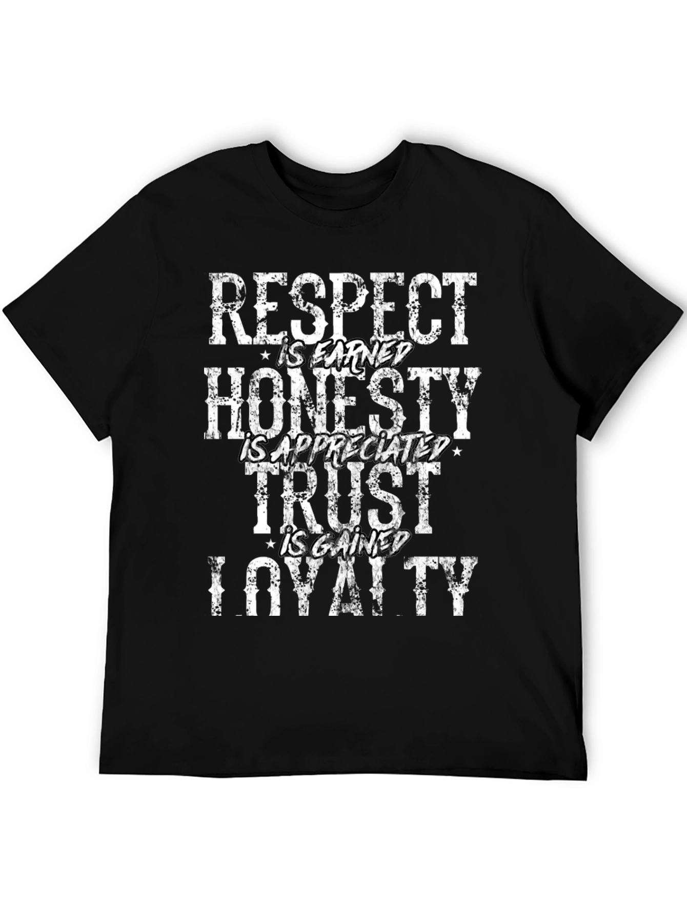 Respect Honesty Trust Loyalty Graphic Tee