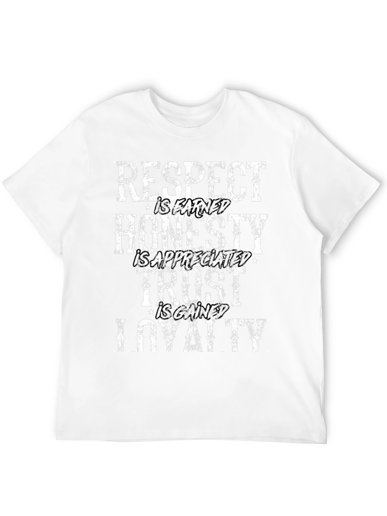 Respect Honesty Trust Loyalty Graphic Tee