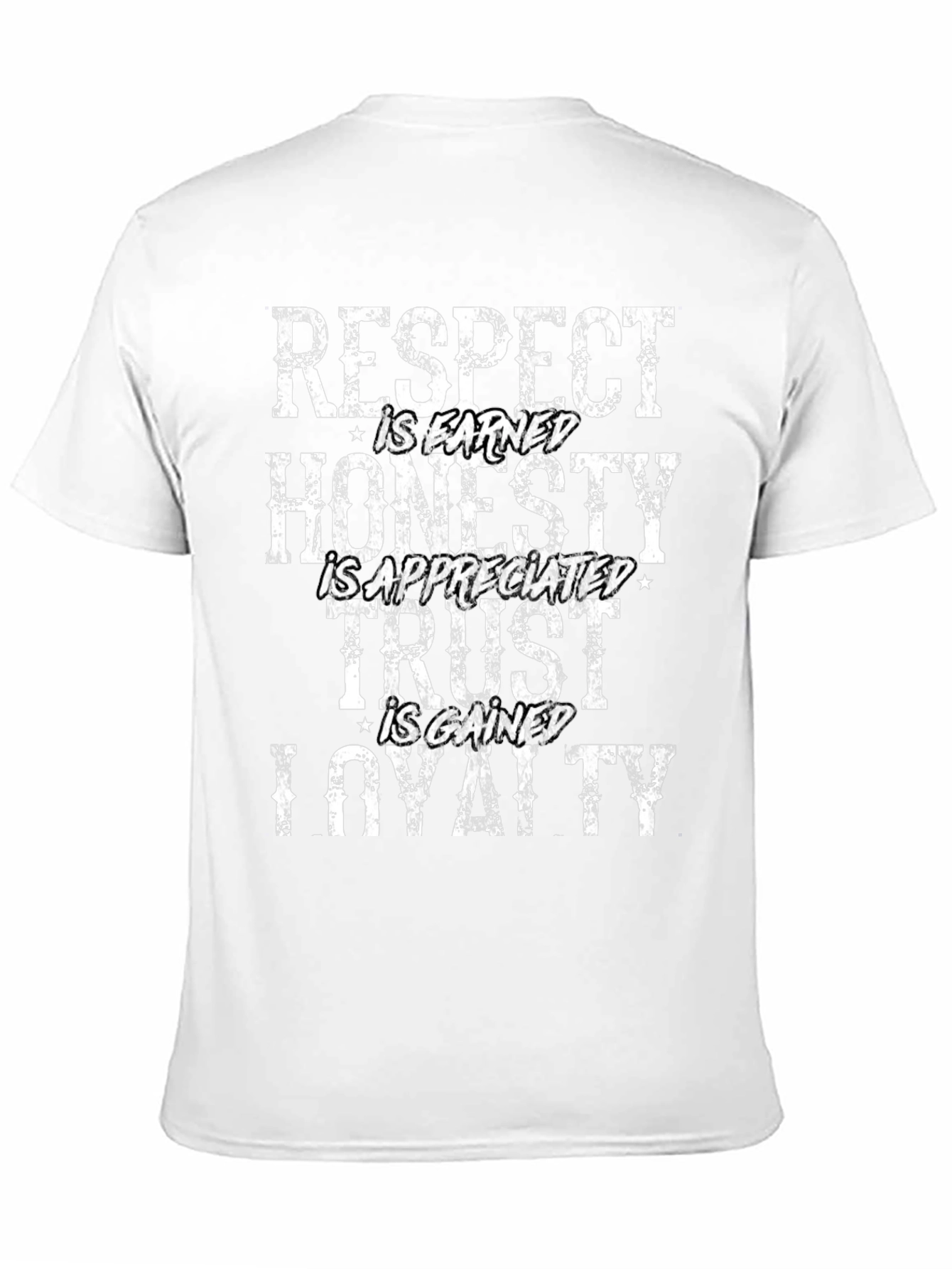 Respect Honesty Trust Loyalty Graphic Tee
