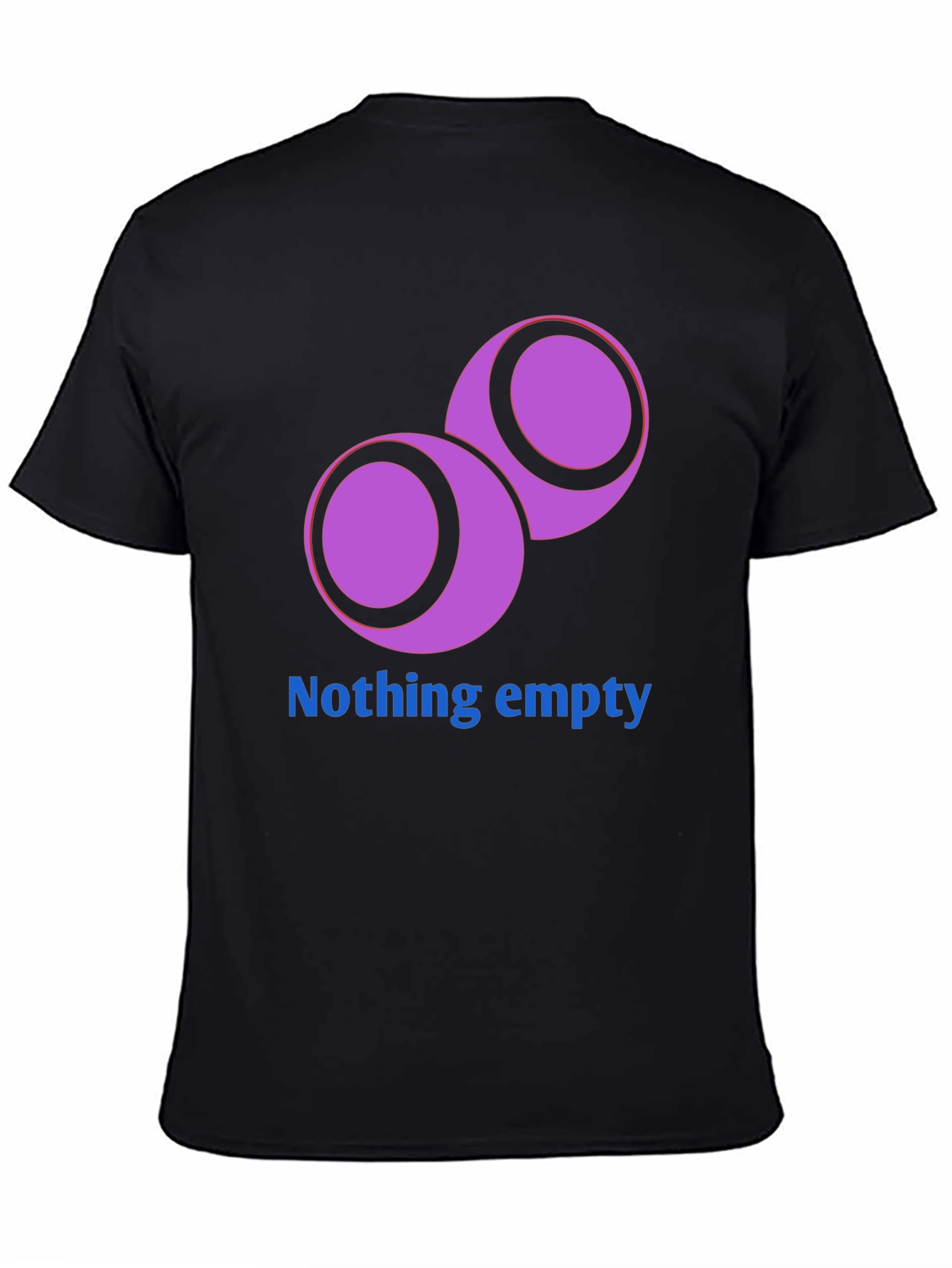 Unique Graphic Tee - Nothing Empty