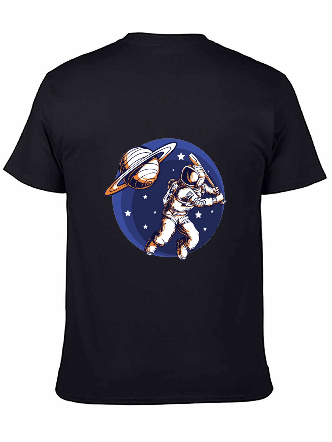 Astronaut Baseball Graphic T-Shirt