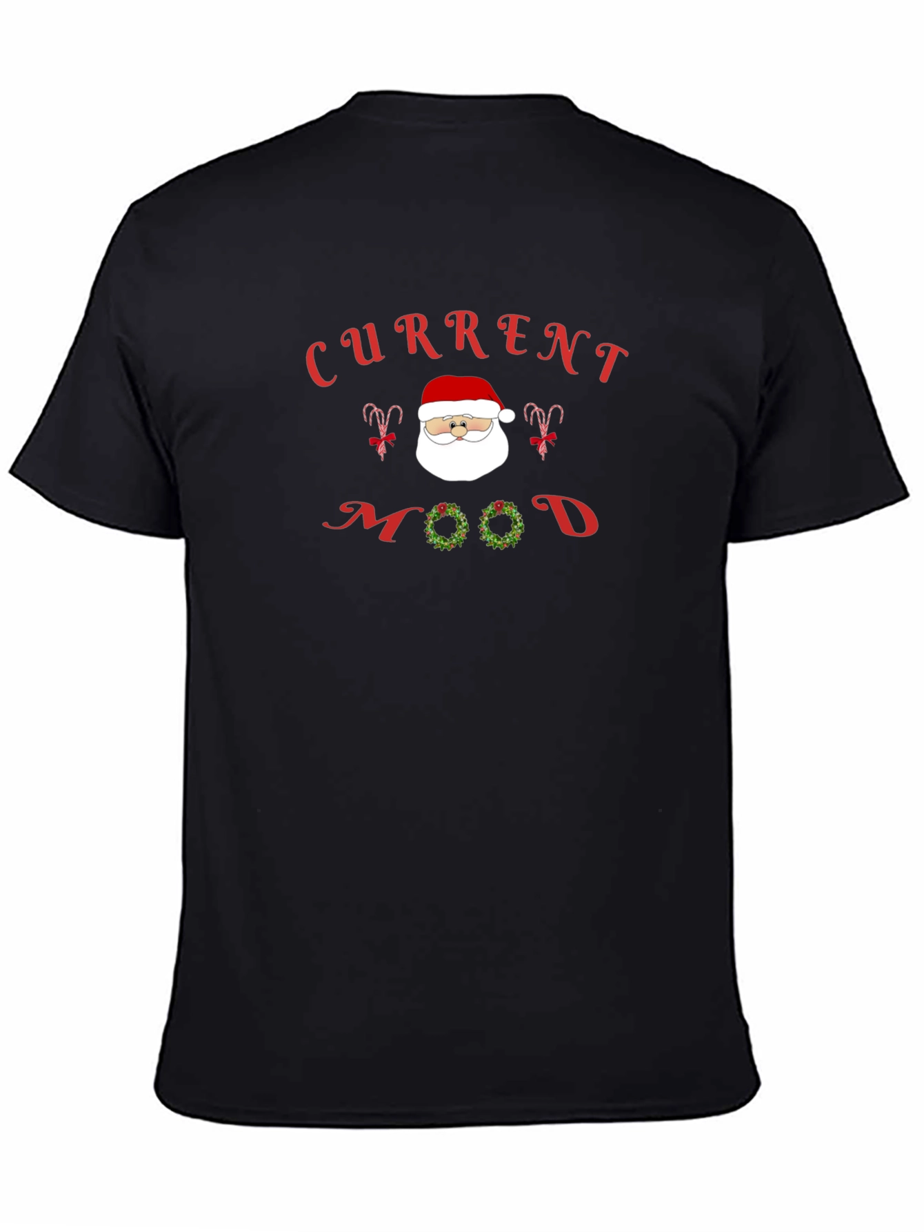 Current Mood Santa Holiday T-Shirt