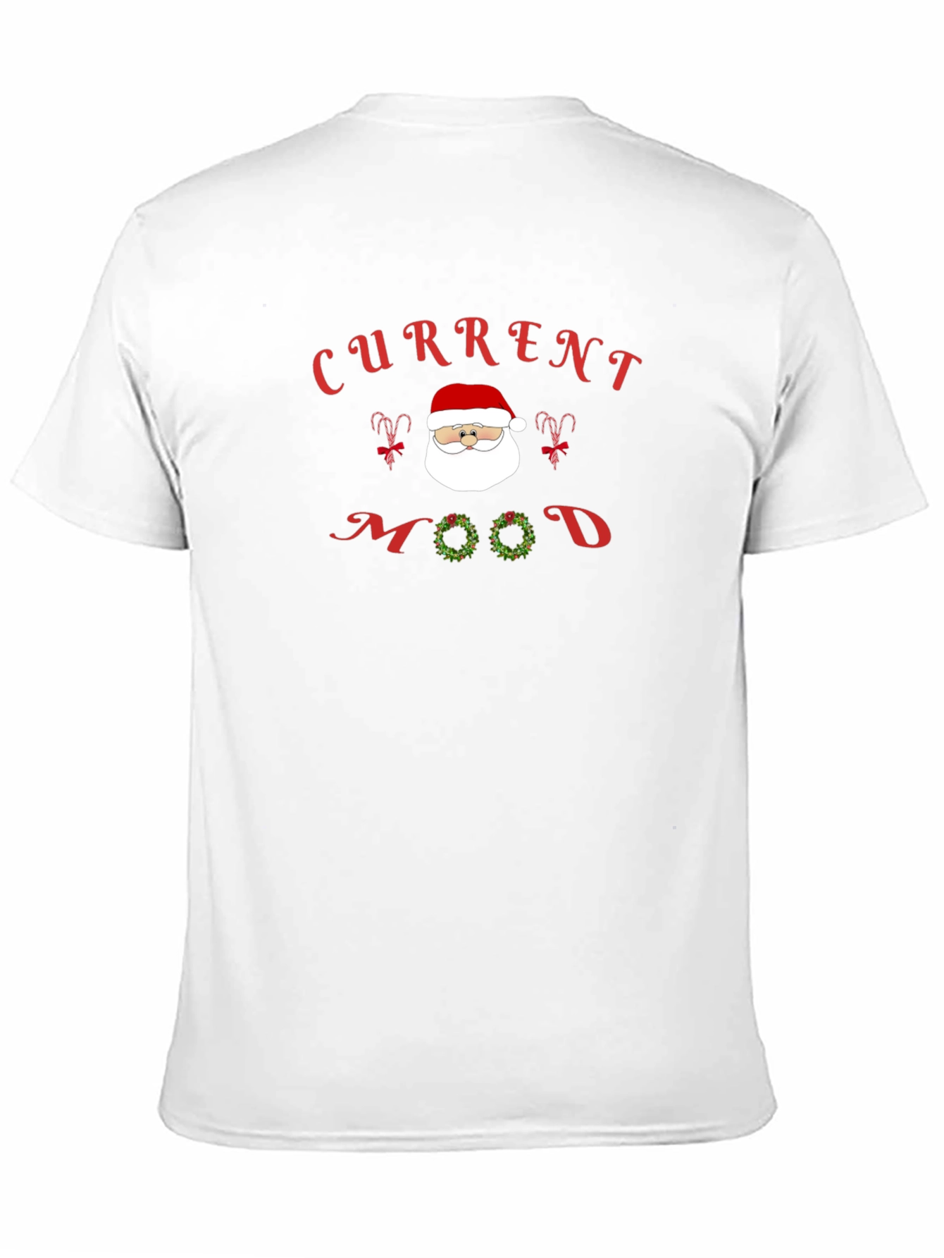 Current Mood Santa Holiday T-Shirt