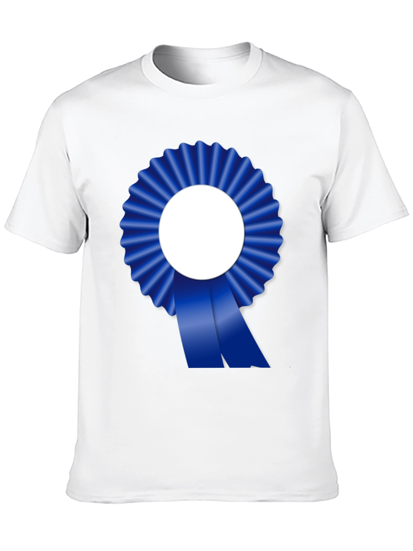 Blue Ribbon Graphic Tee - Achievement T-Shirt