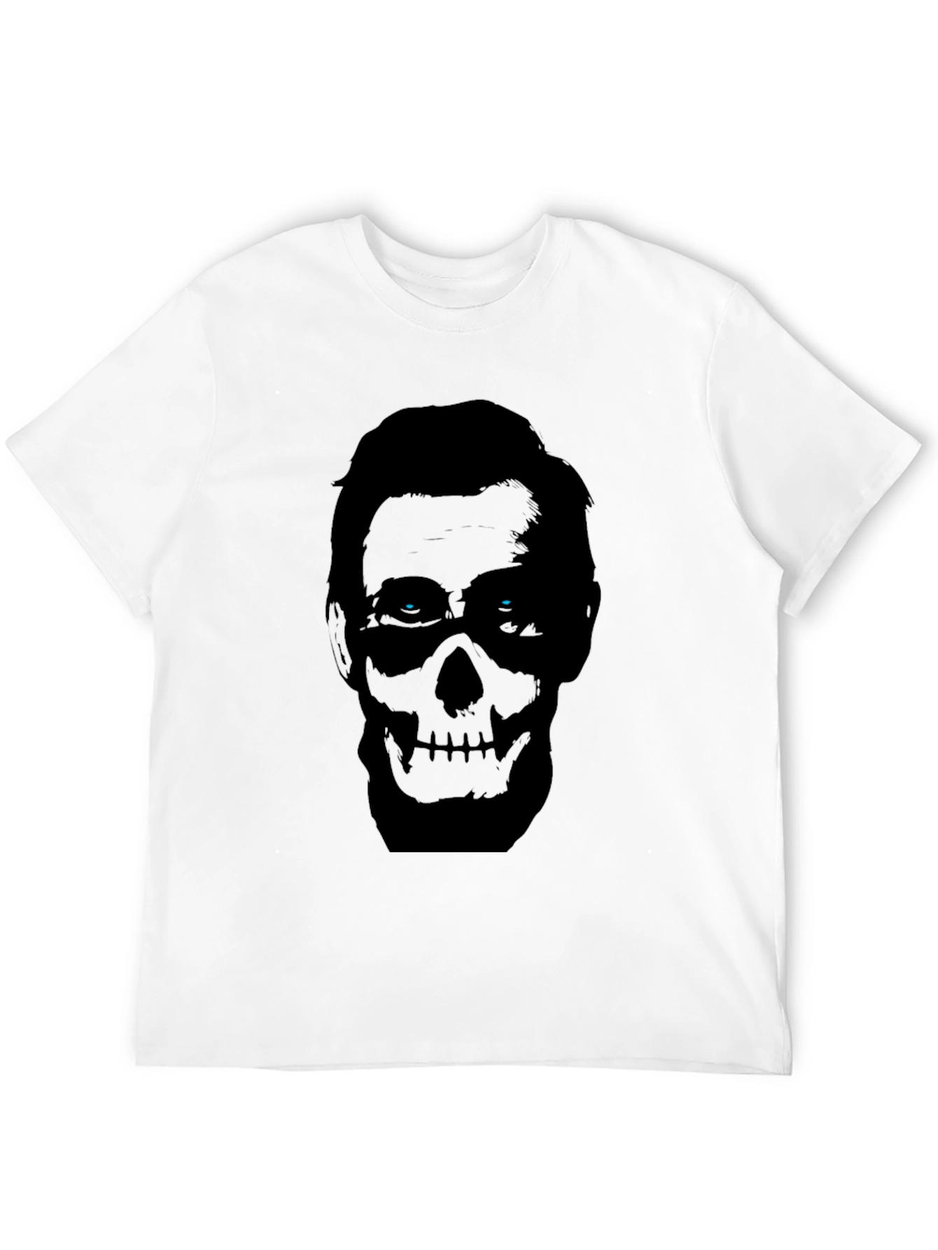 Skull Mask Graphic Tee - Mens Black T-Shirt