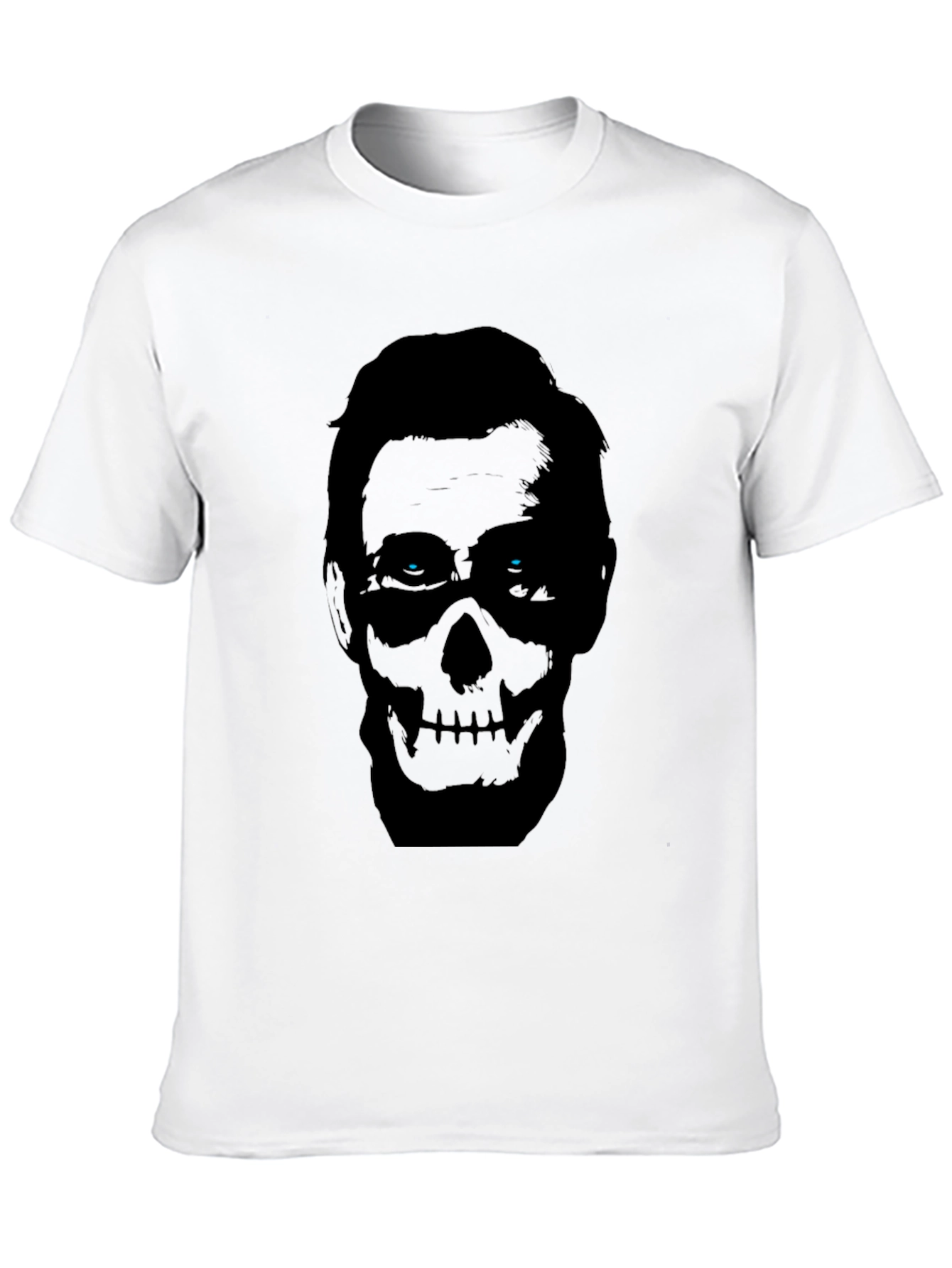 Skull Mask Graphic Tee - Mens Black T-Shirt