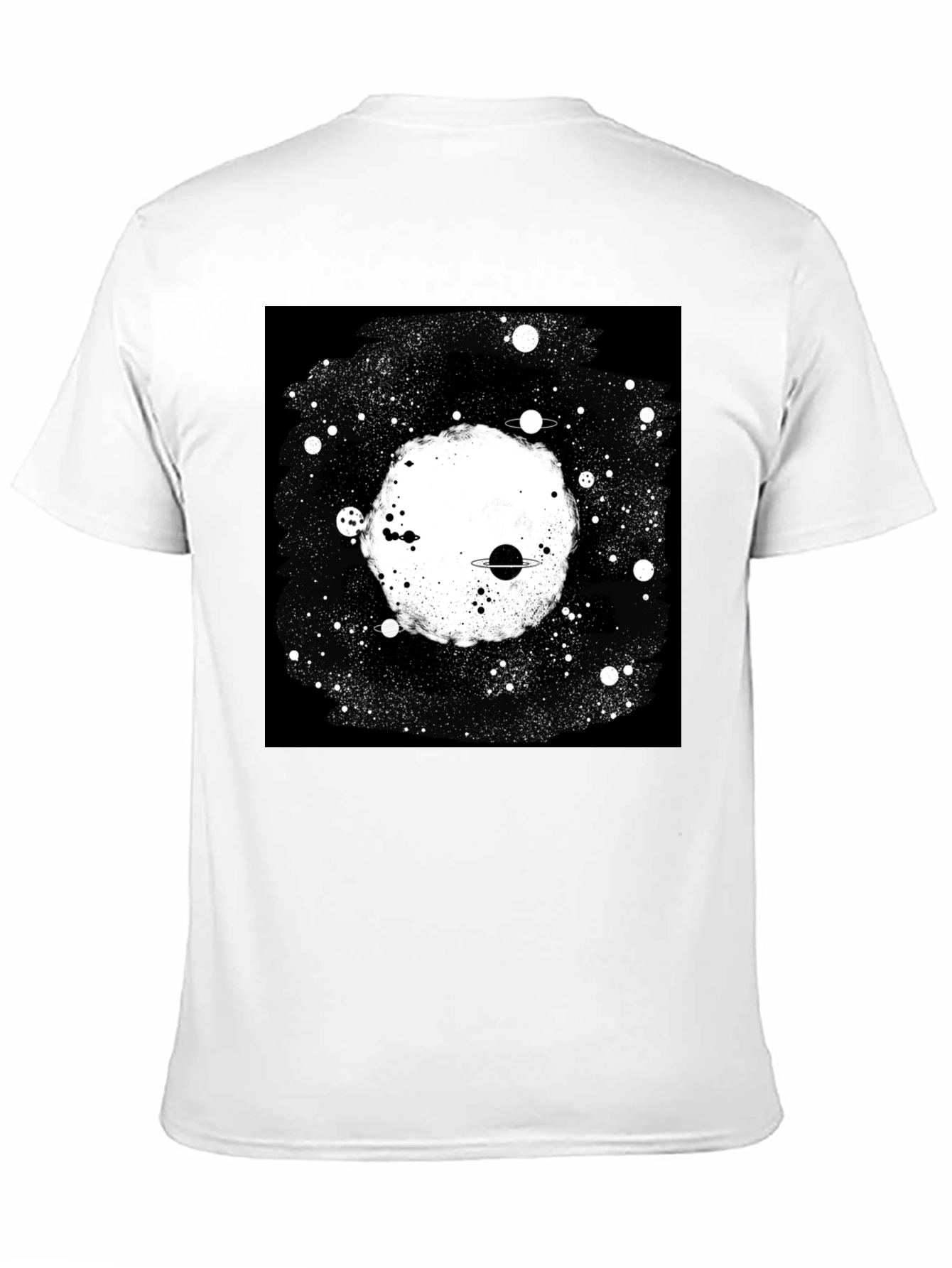 Galaxy Black T-Shirt - Cosmic Style