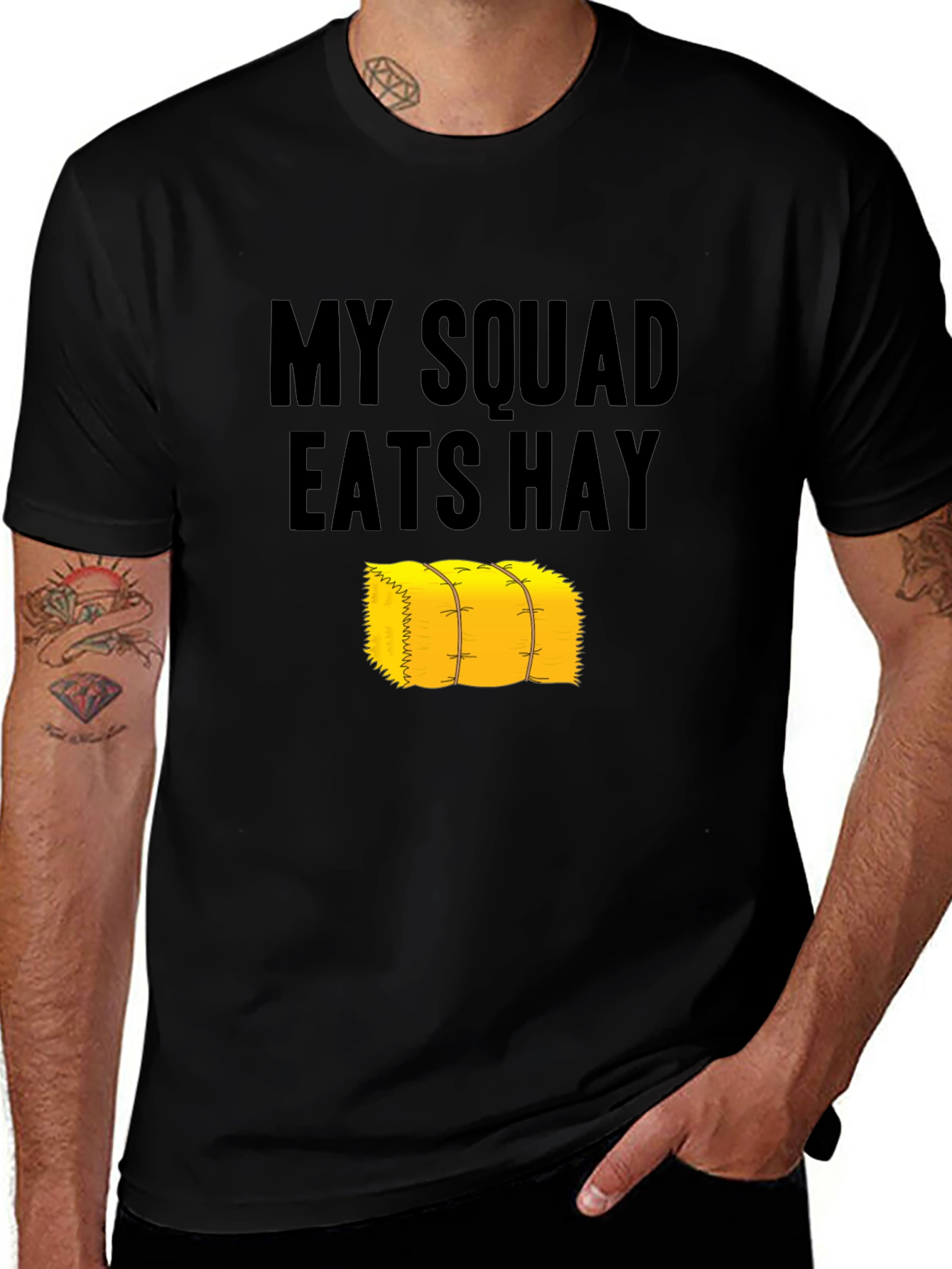 My Squad Eats Hay Graphic T-Shirt
